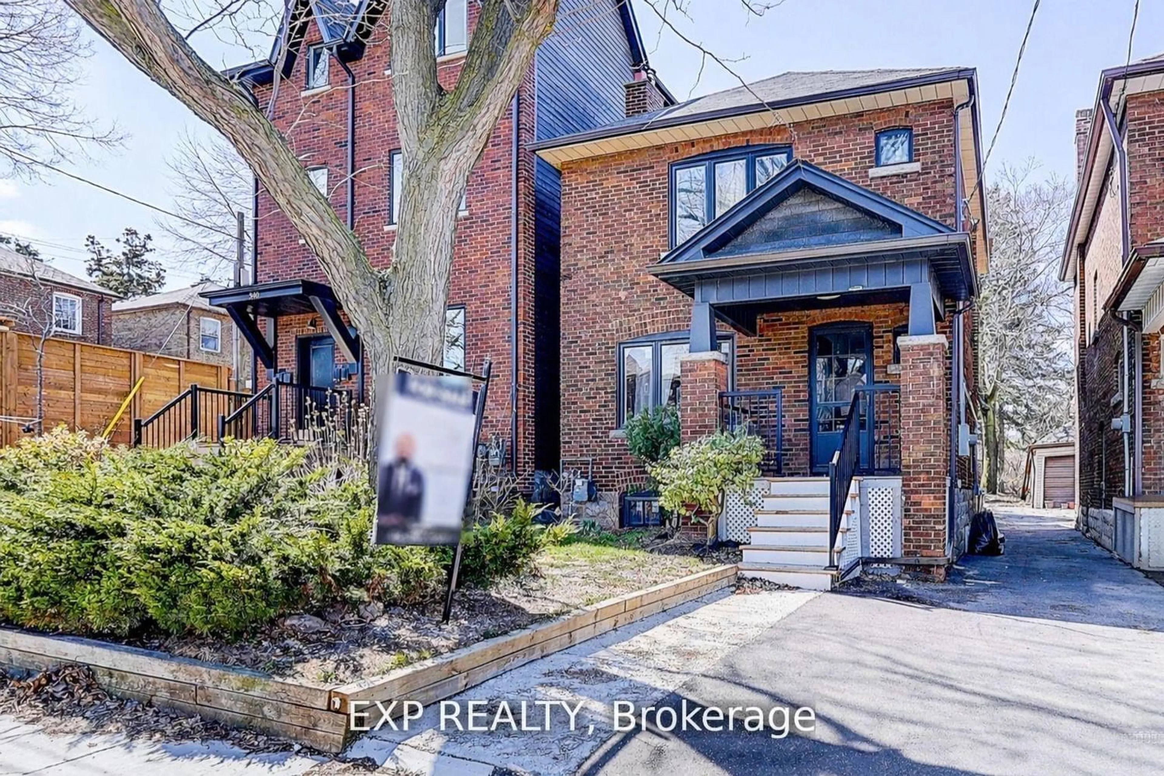 Home with brick exterior material, street for 342 Glenholme Ave, Toronto Ontario M6E 3E5