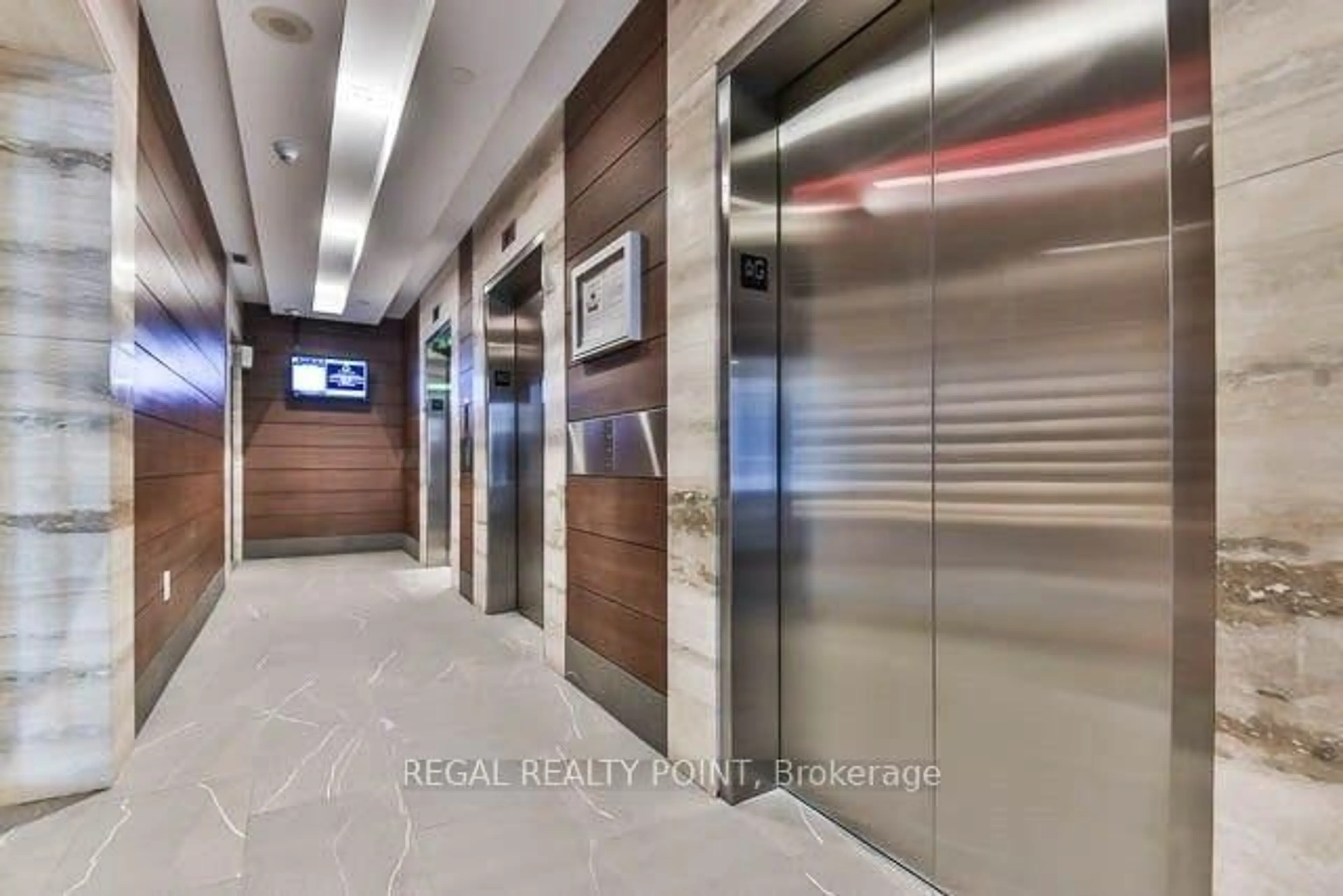 Indoor foyer for 25 Capreol Crt #2910, Toronto Ontario M5V 3Z7