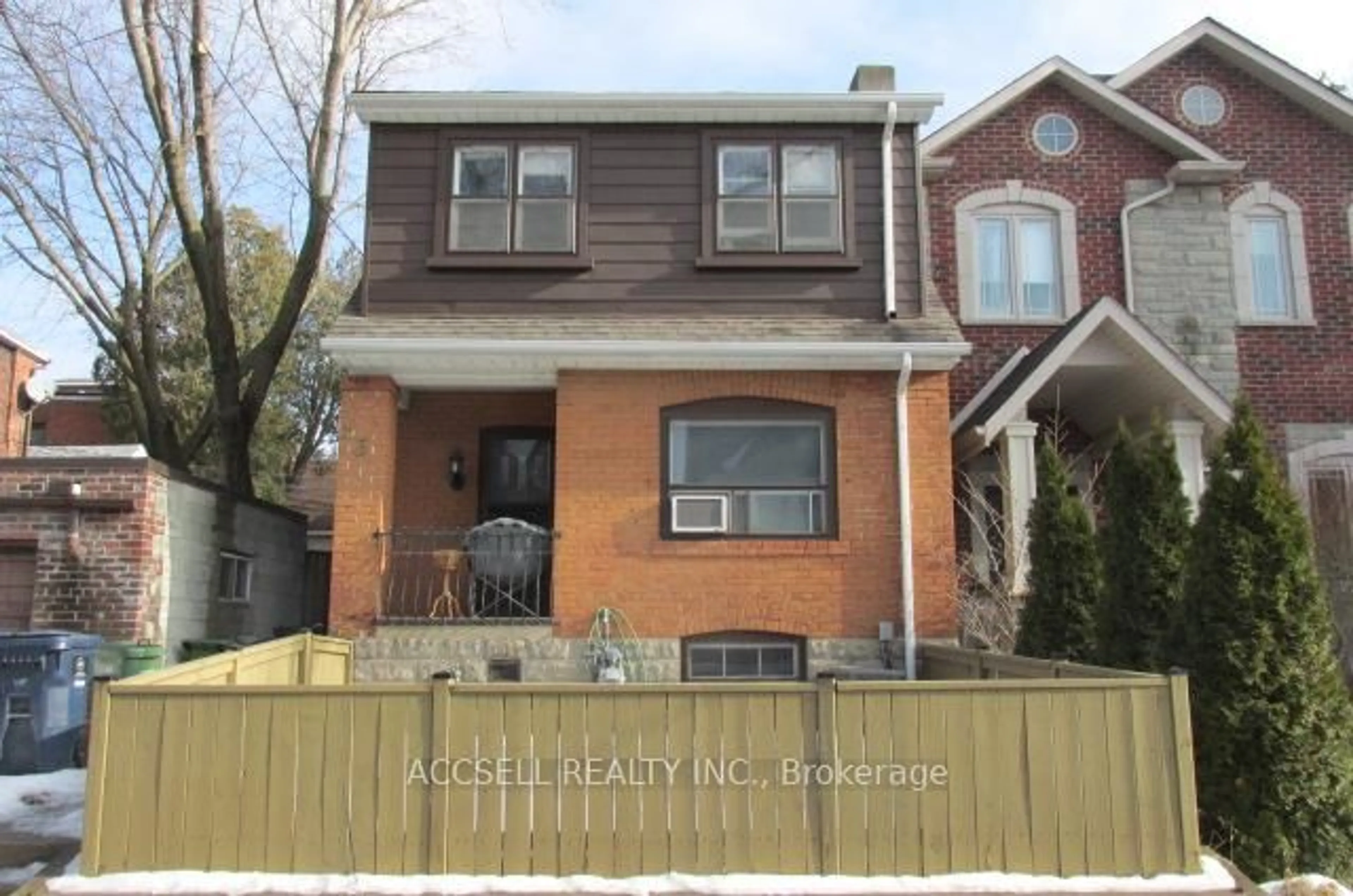 Home with brick exterior material, street for 53 Arlington Ave, Toronto Ontario M6G 3K9