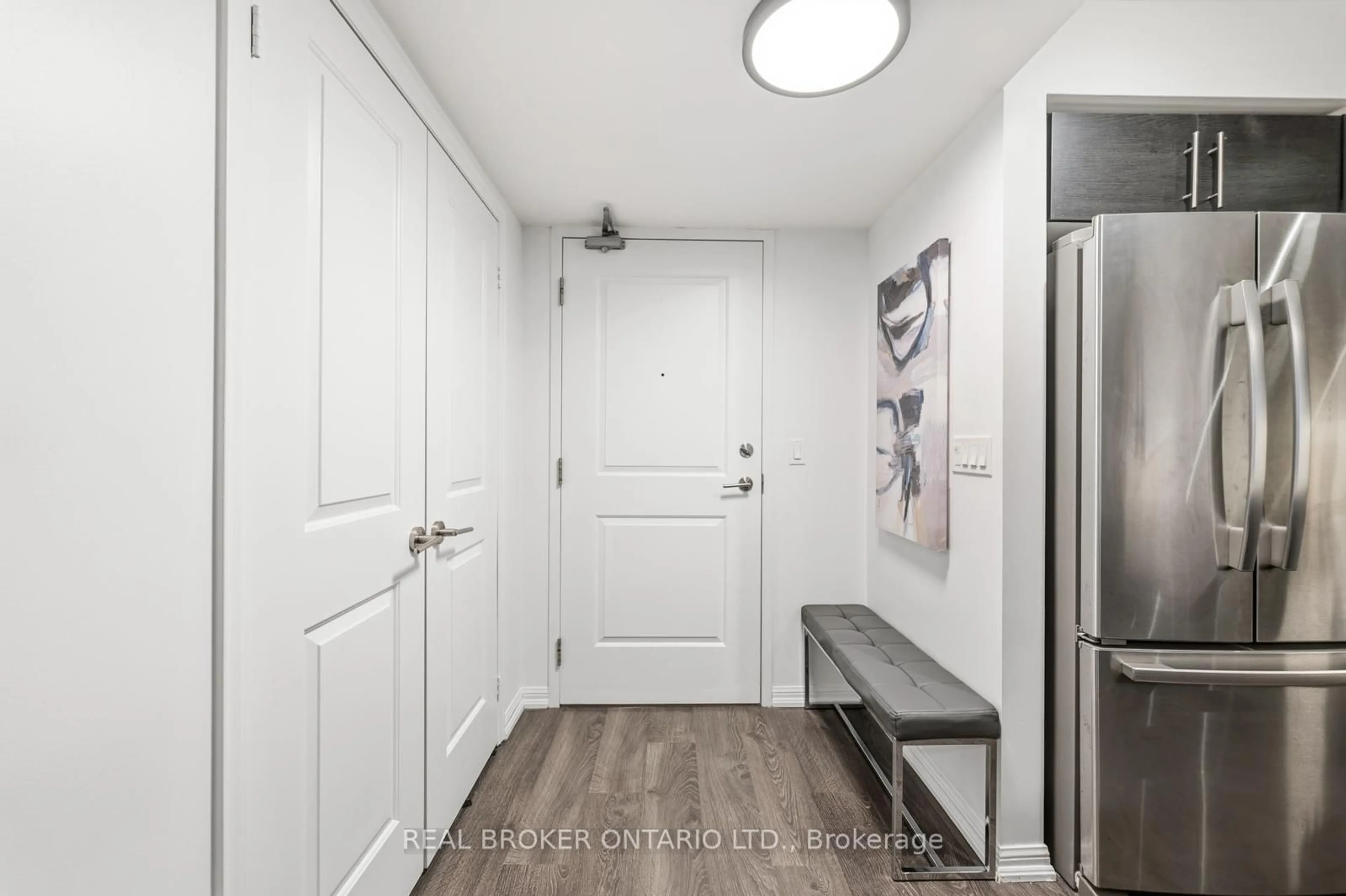 Indoor entryway for 75 East Liberty St #810, Toronto Ontario M6K 3R3