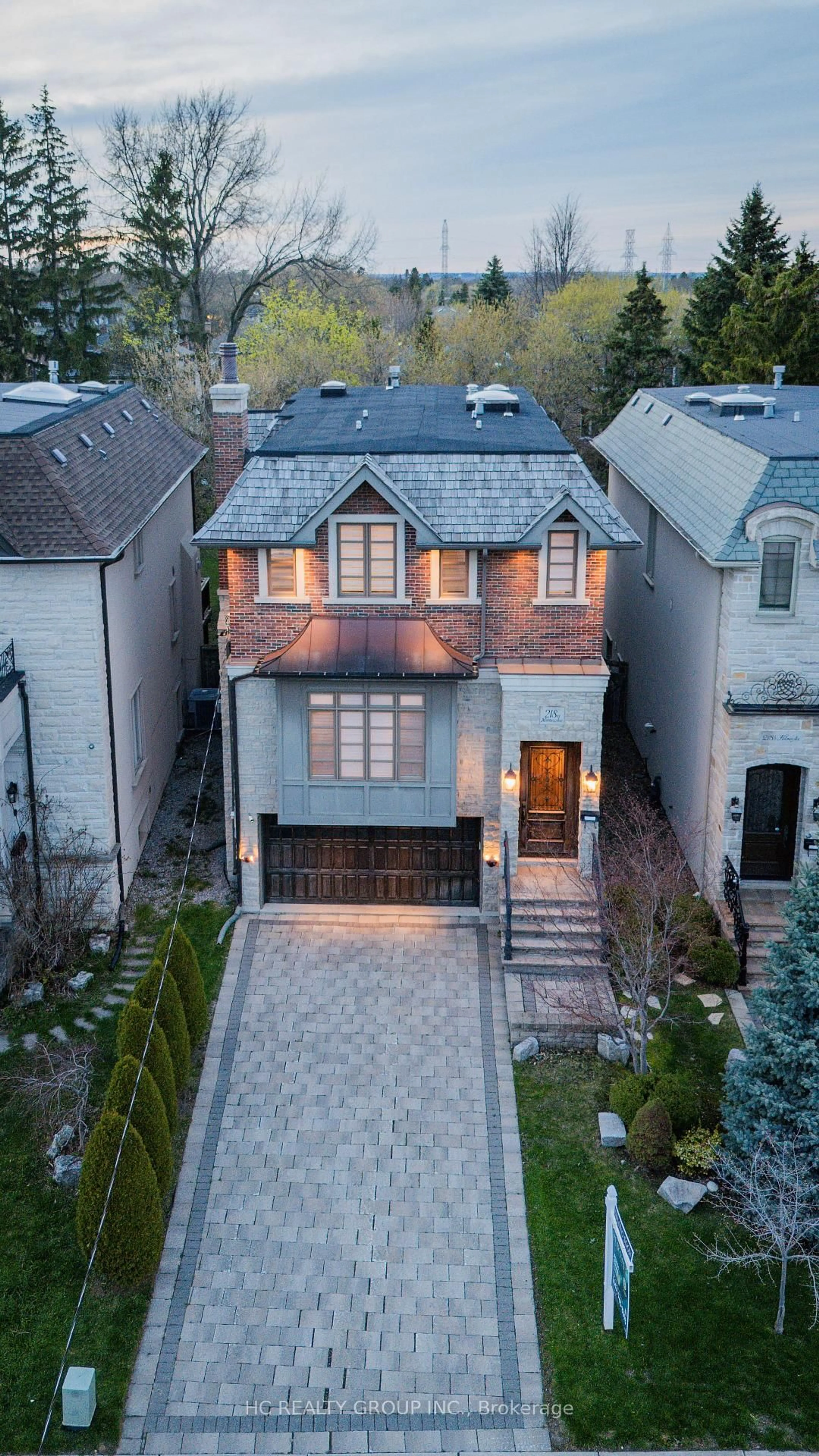 Home with brick exterior material, street for 218A Holmes Ave, Toronto Ontario M2N 4N1