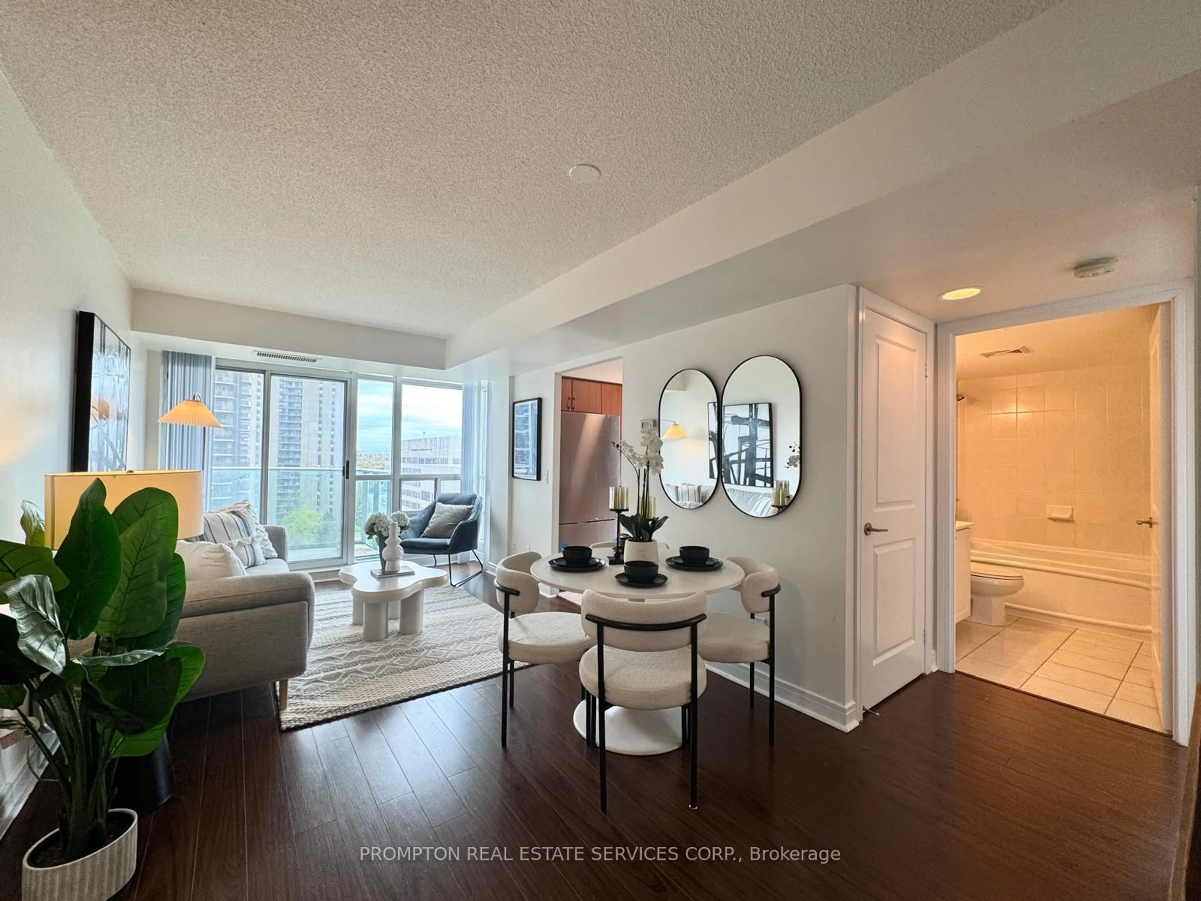 Living room with furniture, unknown for 35 Bales Ave #1206, Toronto Ontario M2N 7L7