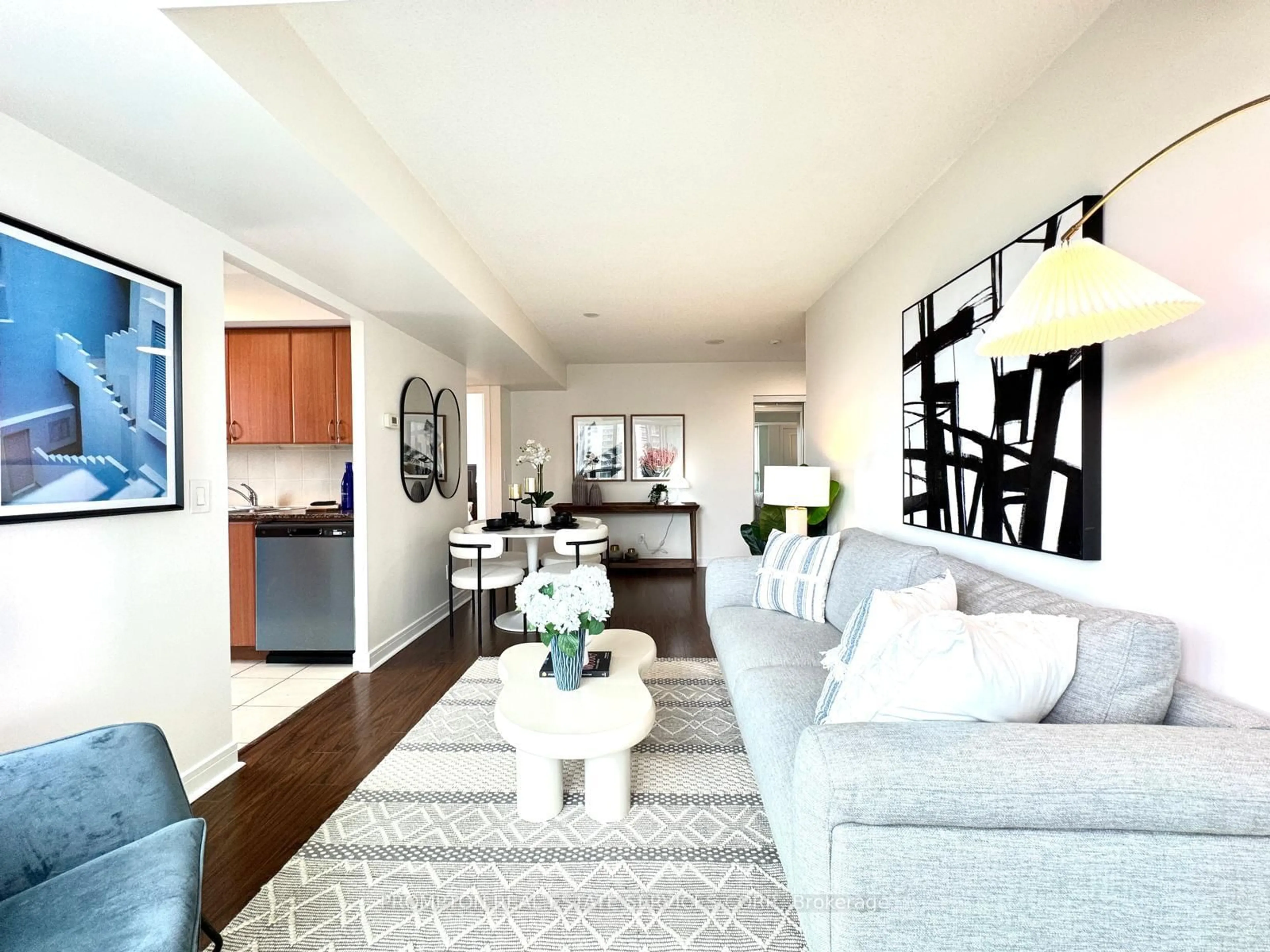 Living room with furniture, unknown for 35 Bales Ave #1206, Toronto Ontario M2N 7L7