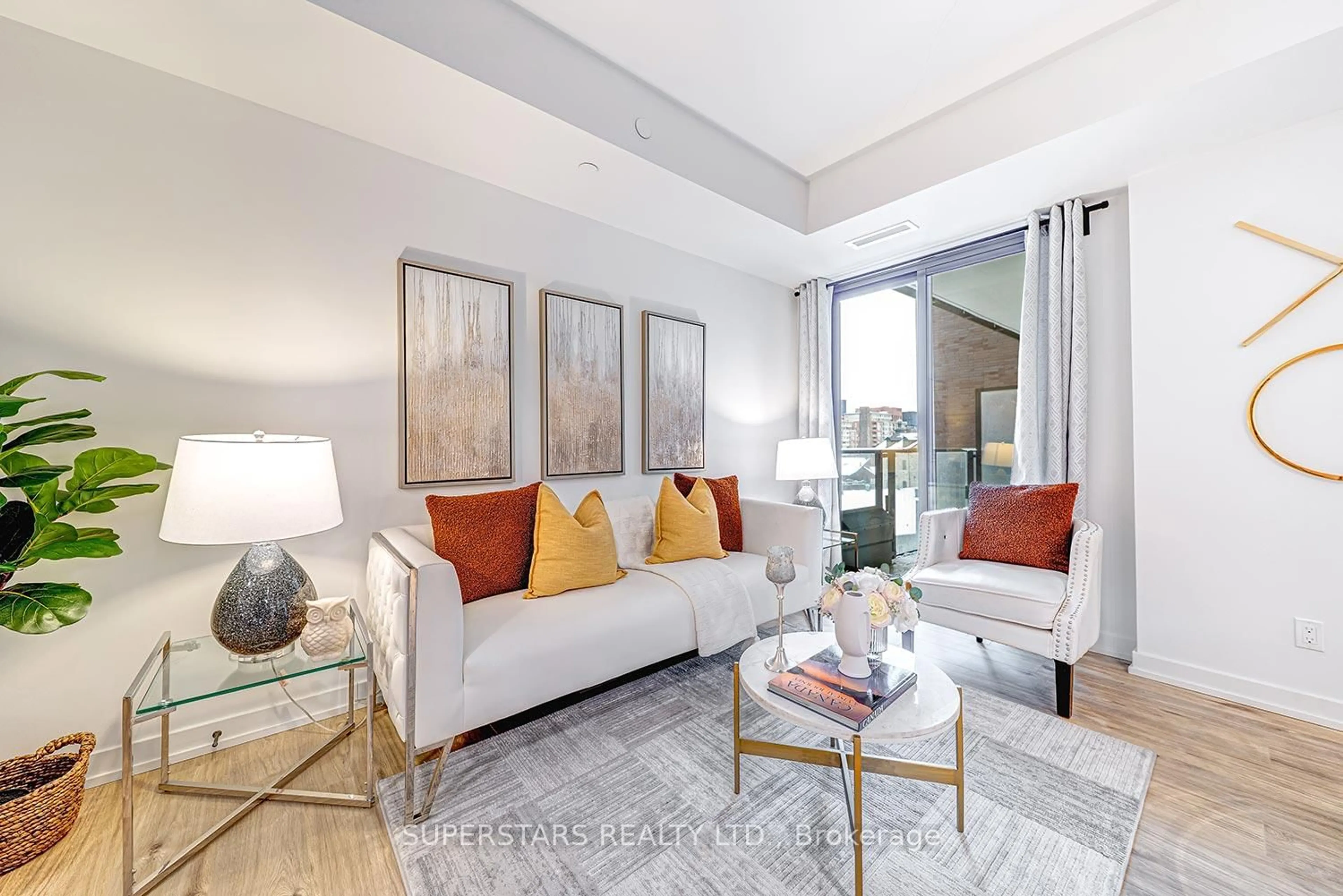 Living room with furniture, unknown for 35 Parliament St #601, Toronto Ontario M5A 0Z5