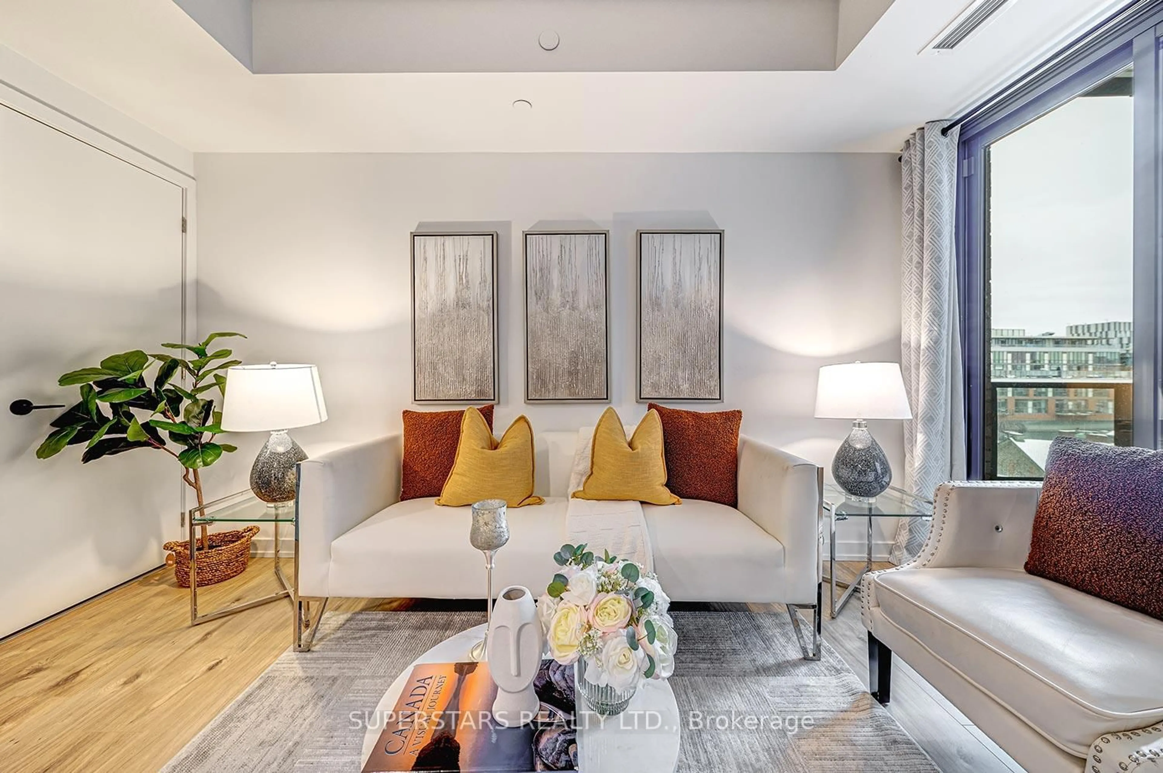 Living room with furniture, unknown for 35 Parliament St #601, Toronto Ontario M5A 0Z5