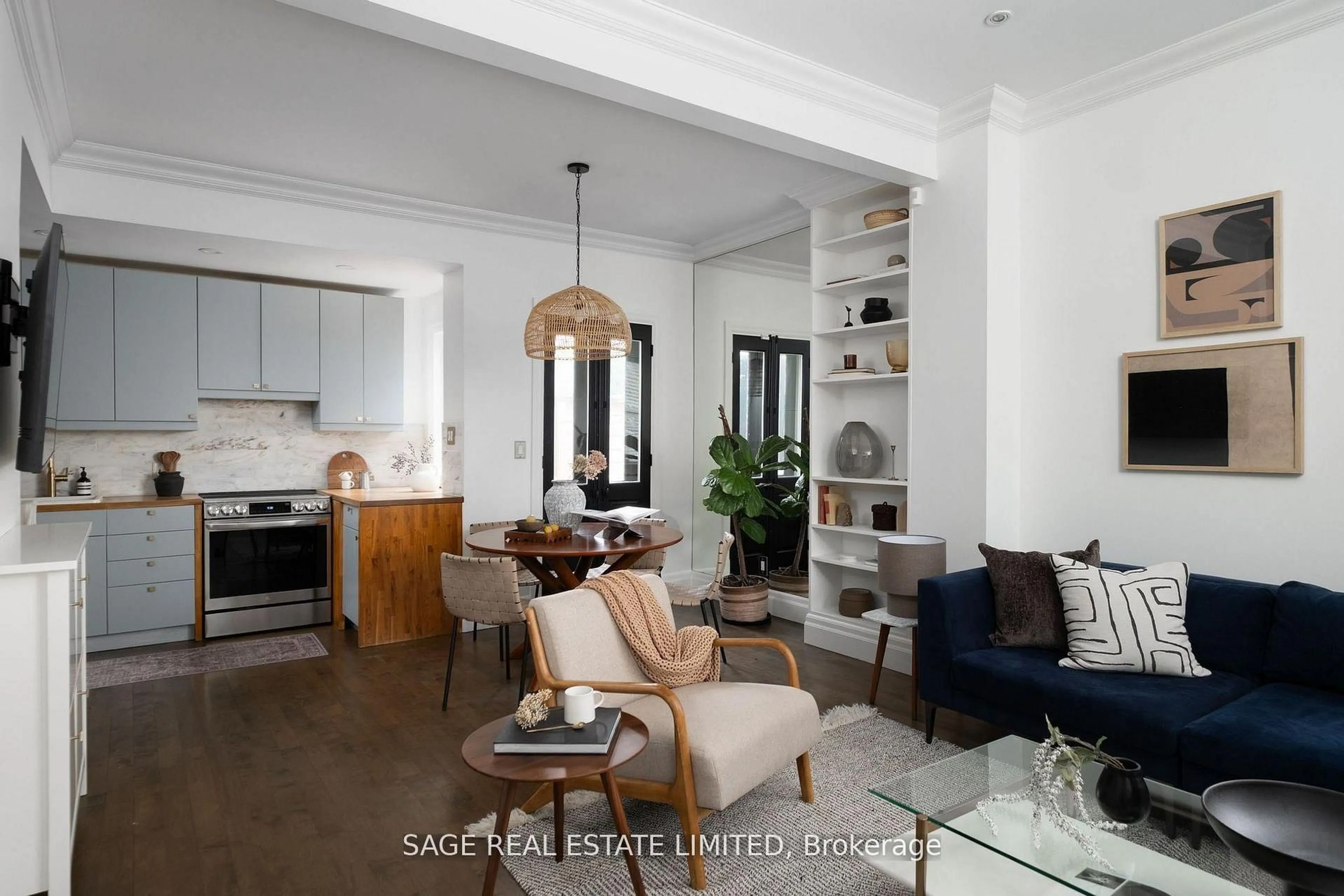 Living room with furniture, unknown for 438 Sumach St, Toronto Ontario M4X 1V7