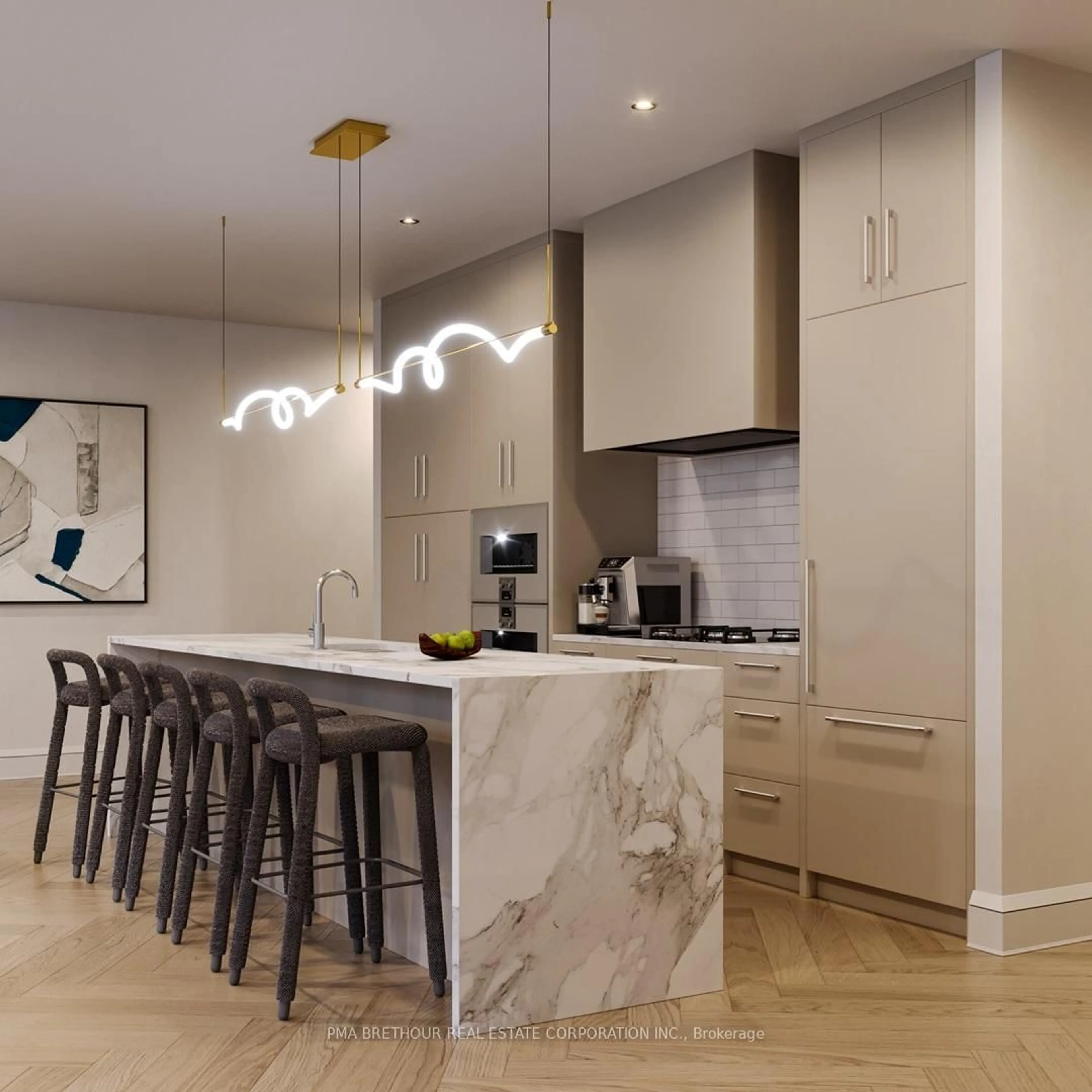 Contemporary kitchen, unknown for 2010 Bathurst St #3B, Toronto Ontario M5P 0A8