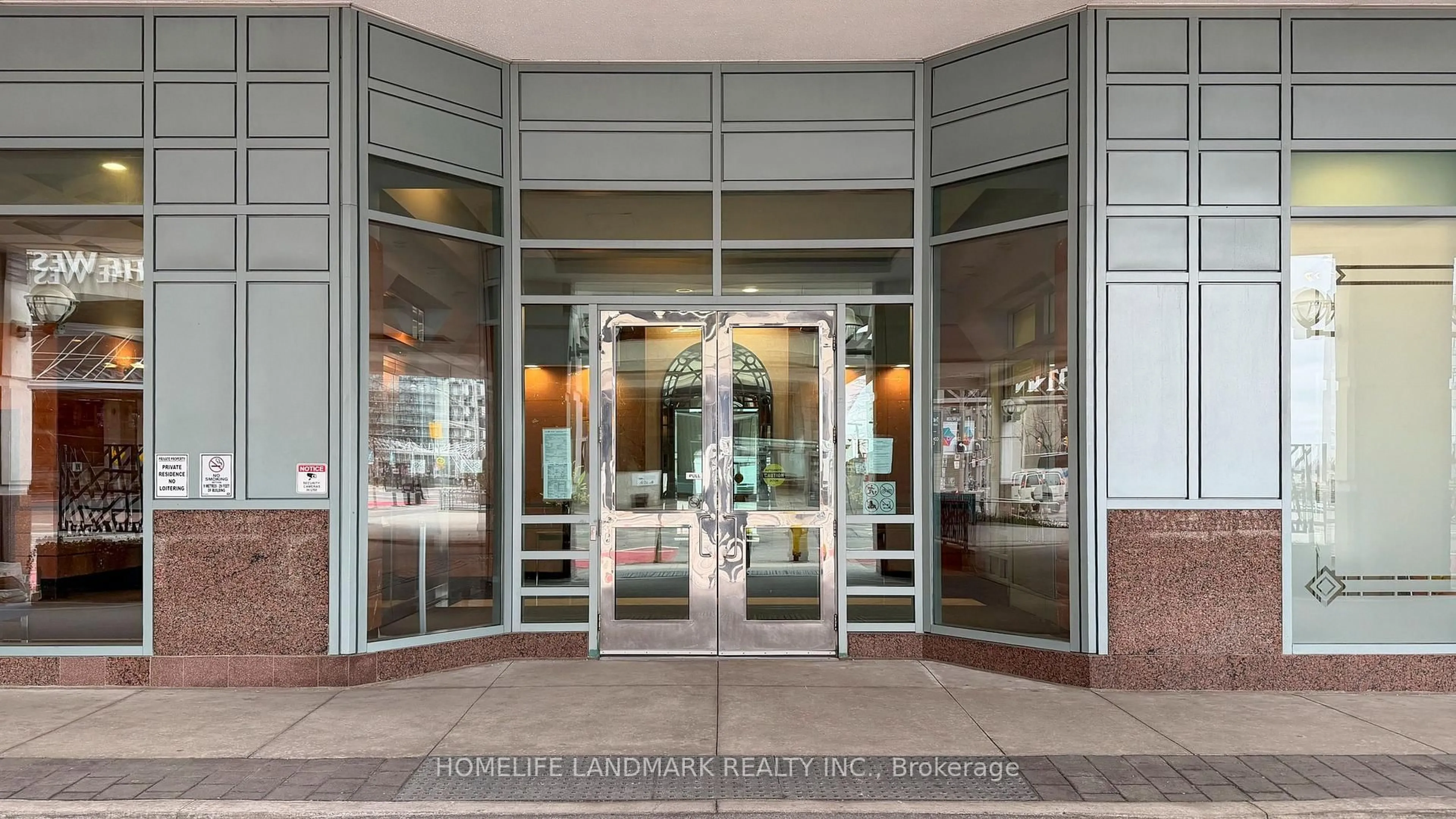 Indoor foyer for 10 Queens Quay #408, Toronto Ontario M5J 2R9