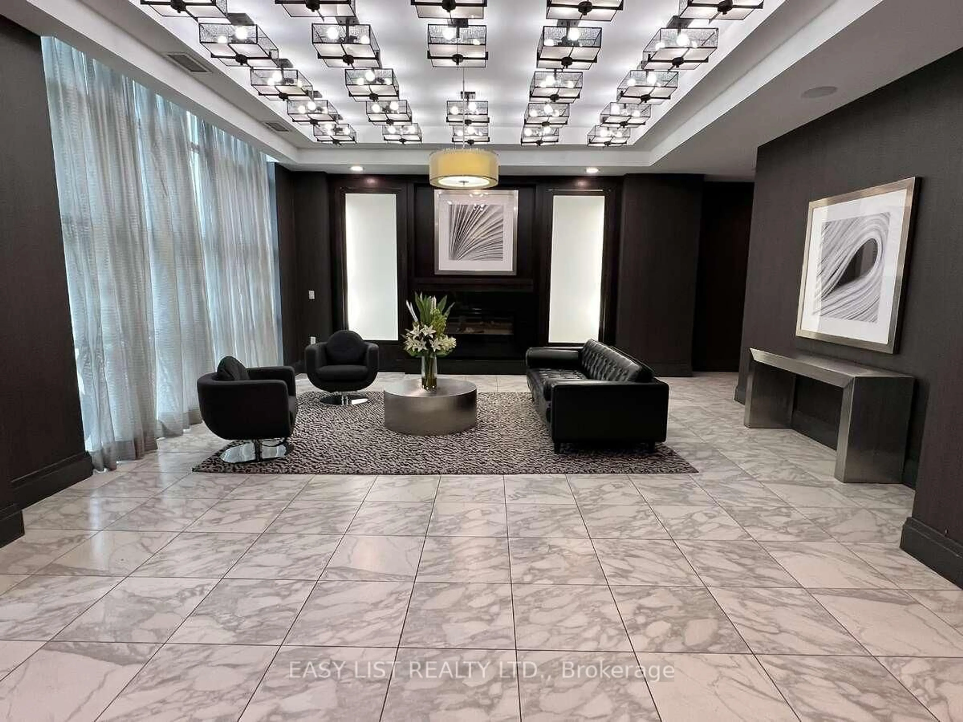 Lobby for 125 Western Battery Rd #1402, Toronto Ontario M6K 3R8