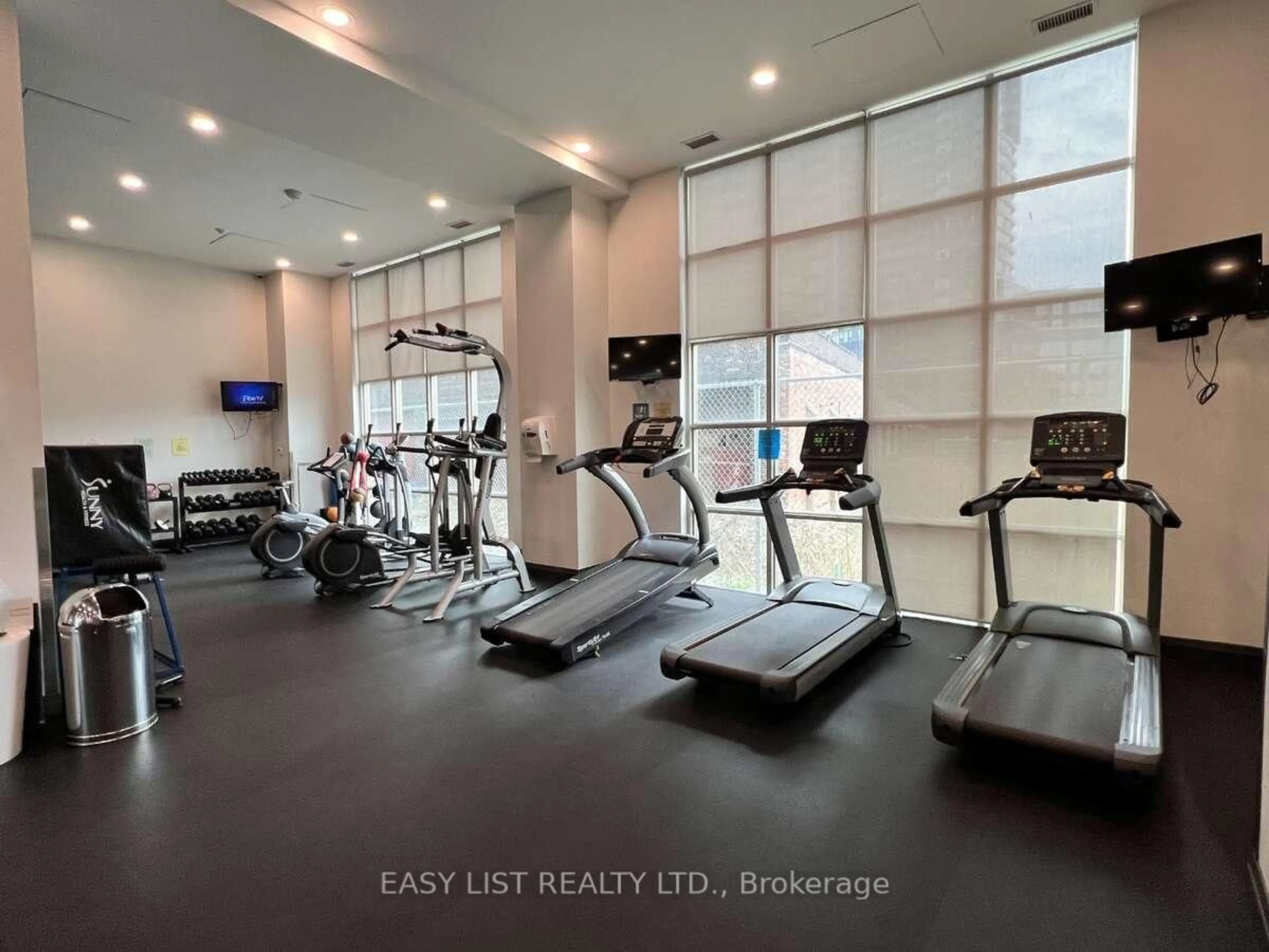 Gym or fitness room for 125 Western Battery Rd #1402, Toronto Ontario M6K 3R8