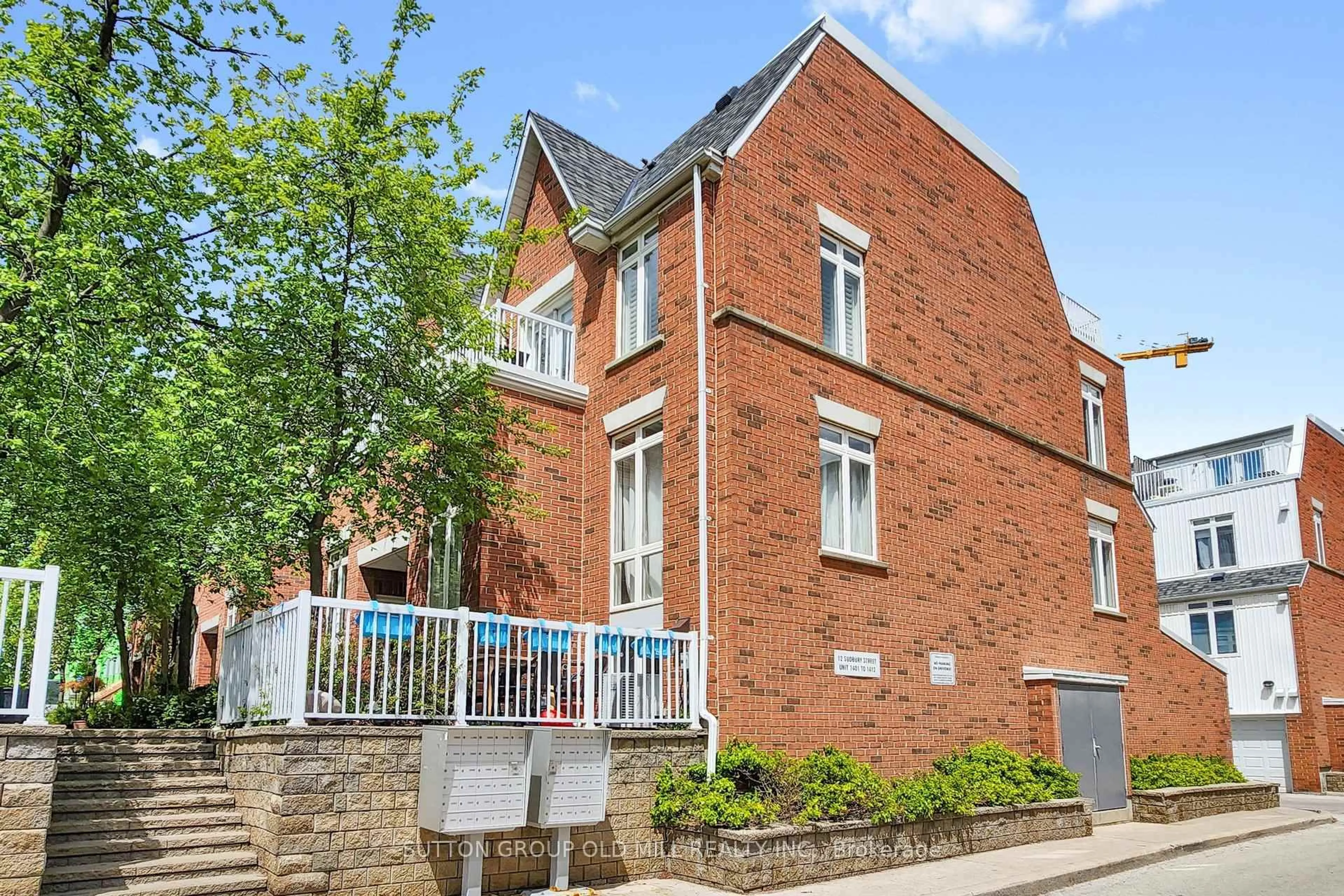 Home with brick exterior material, street for 12 Sudbury St #1402, Toronto Ontario M6J 3W7
