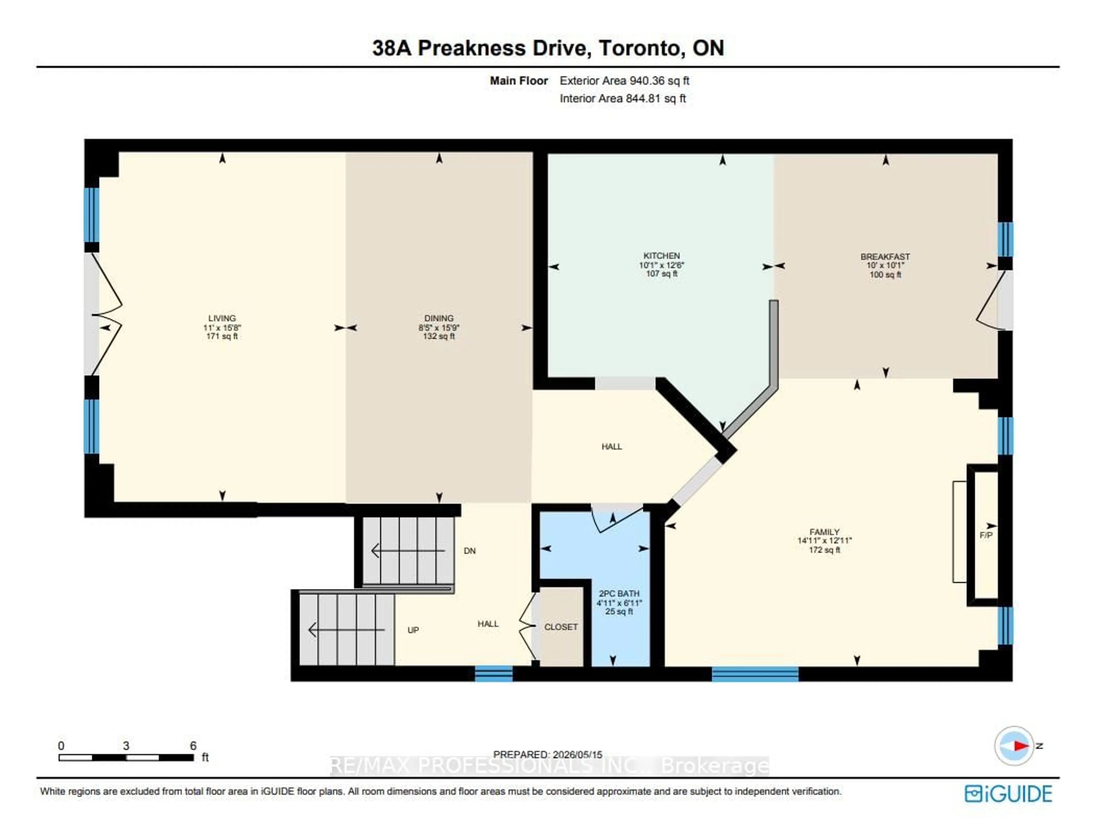 Floor plan for 38A Preakness Dr, Toronto Ontario M3B 3S1