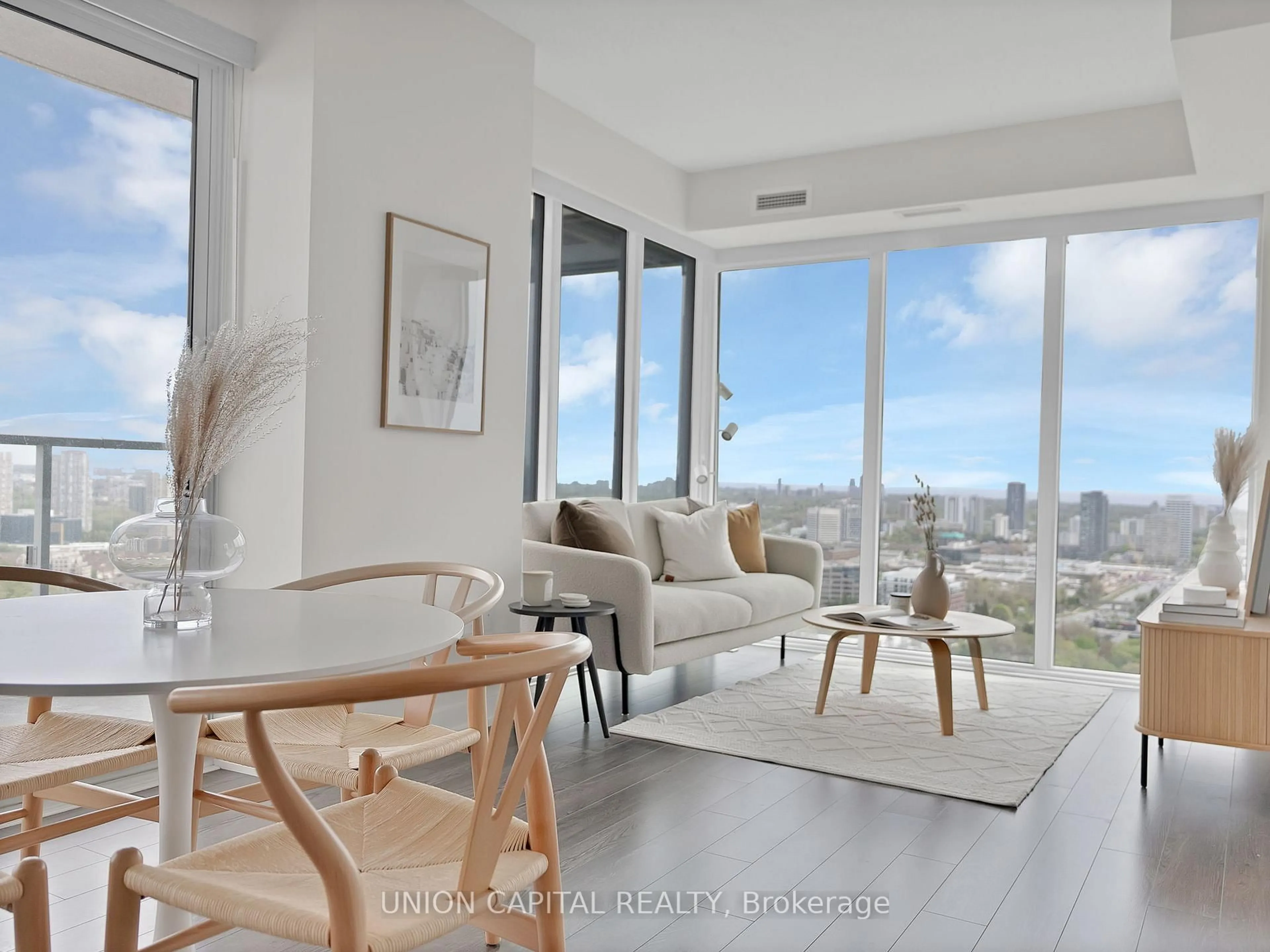 Living room with furniture, unknown for 50 O'Neill Rd #2802, Toronto Ontario M3C 0R1