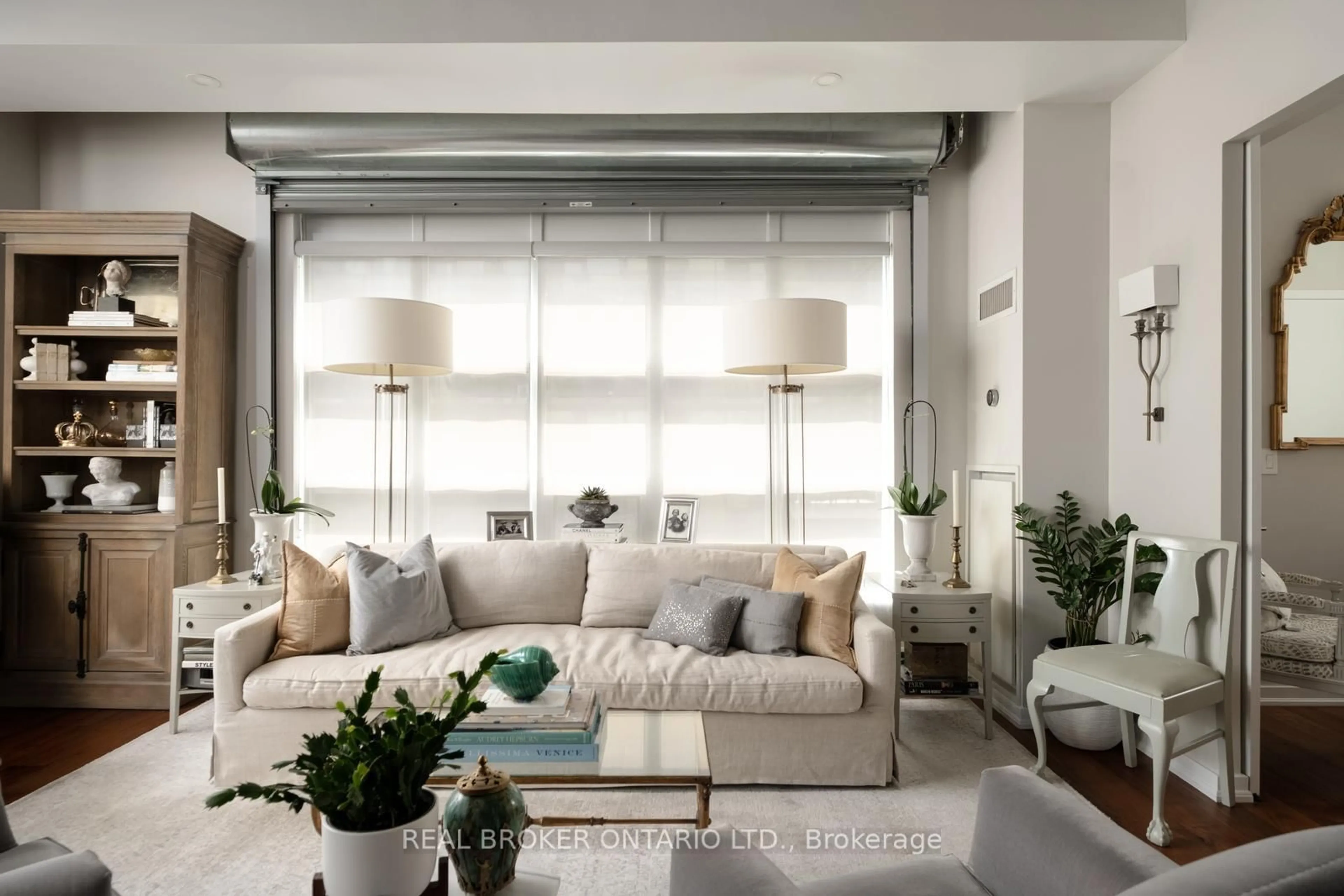 Living room with furniture, unknown for 23 Brant St #803, Toronto Ontario M5V 2L5
