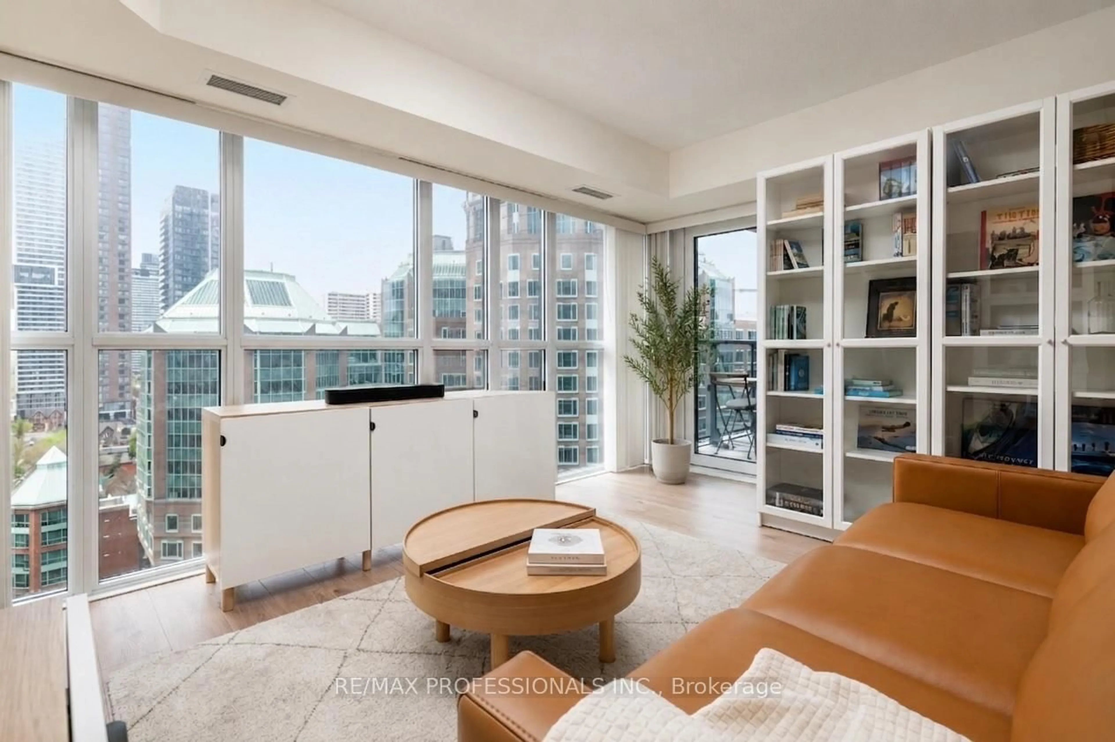 Living room with furniture, unknown for 28 Ted Rogers Way #1501, Toronto Ontario M4Y 2J4