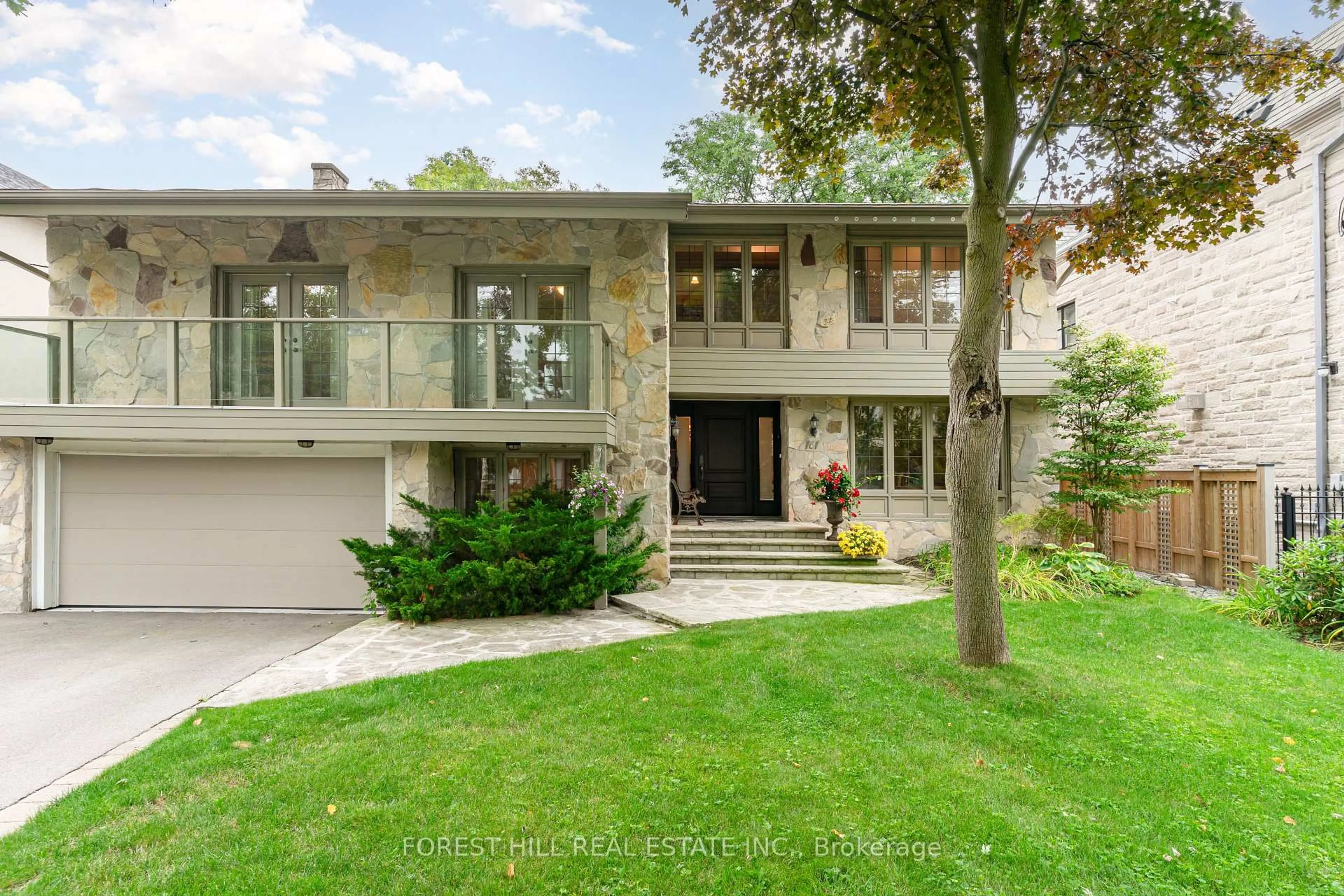 Home with brick exterior material, street for 161 Owen Blvd, Toronto Ontario M2P 1G8