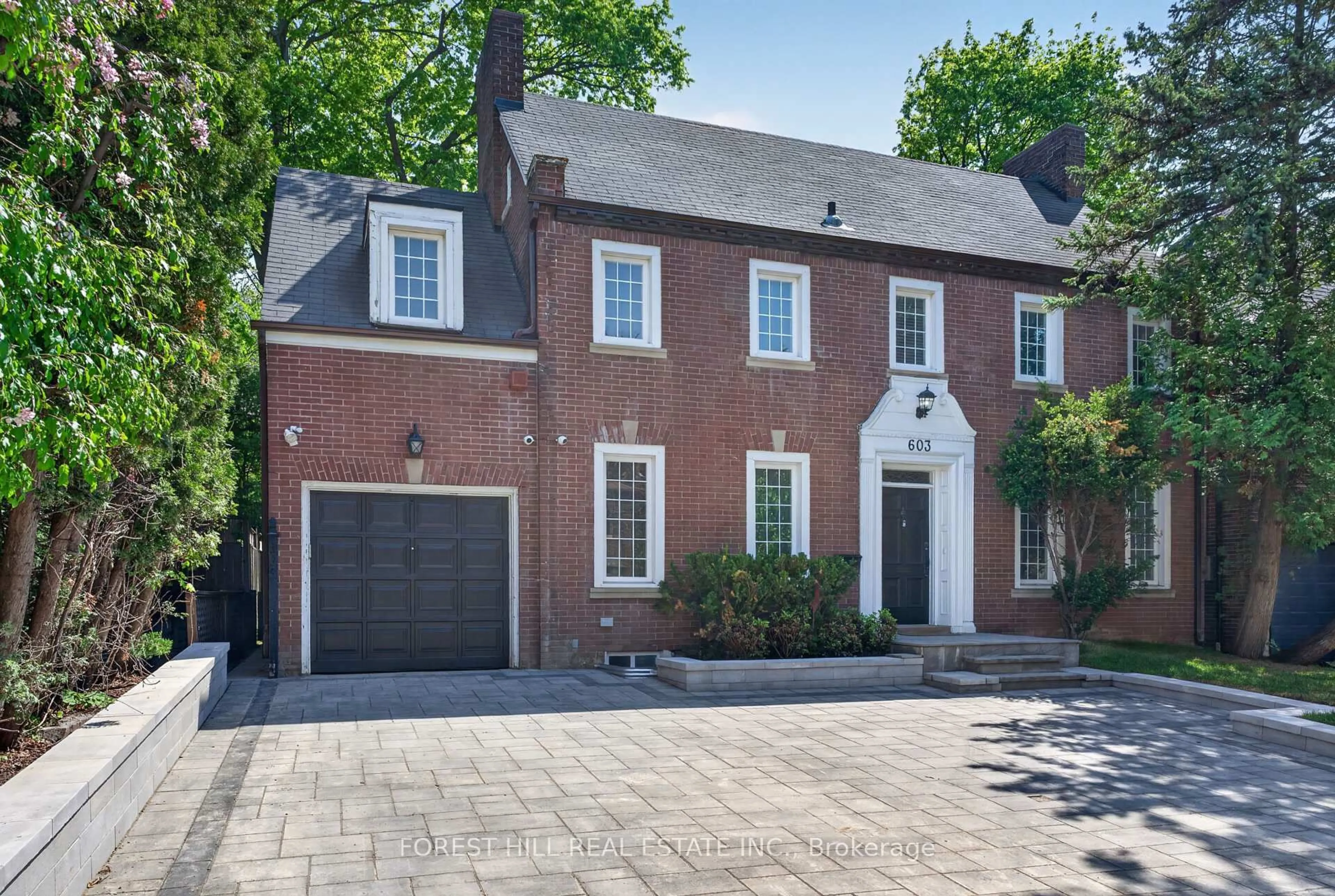 Home with brick exterior material, street for 603 Spadina Rd, Toronto Ontario M5P 2X1