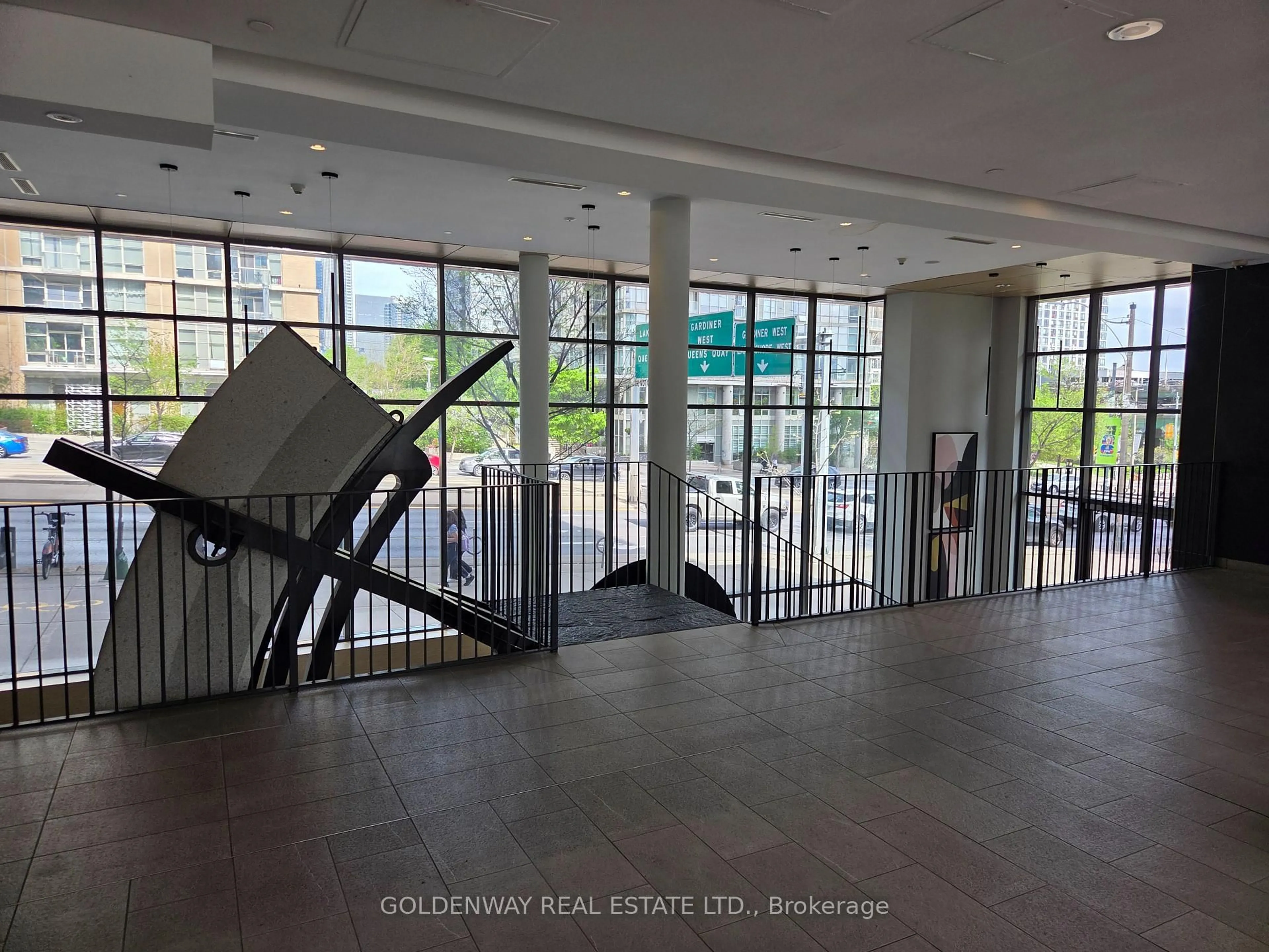 Indoor foyer for 15 Brunel Crt #617, Toronto Ontario M5V 3Y6