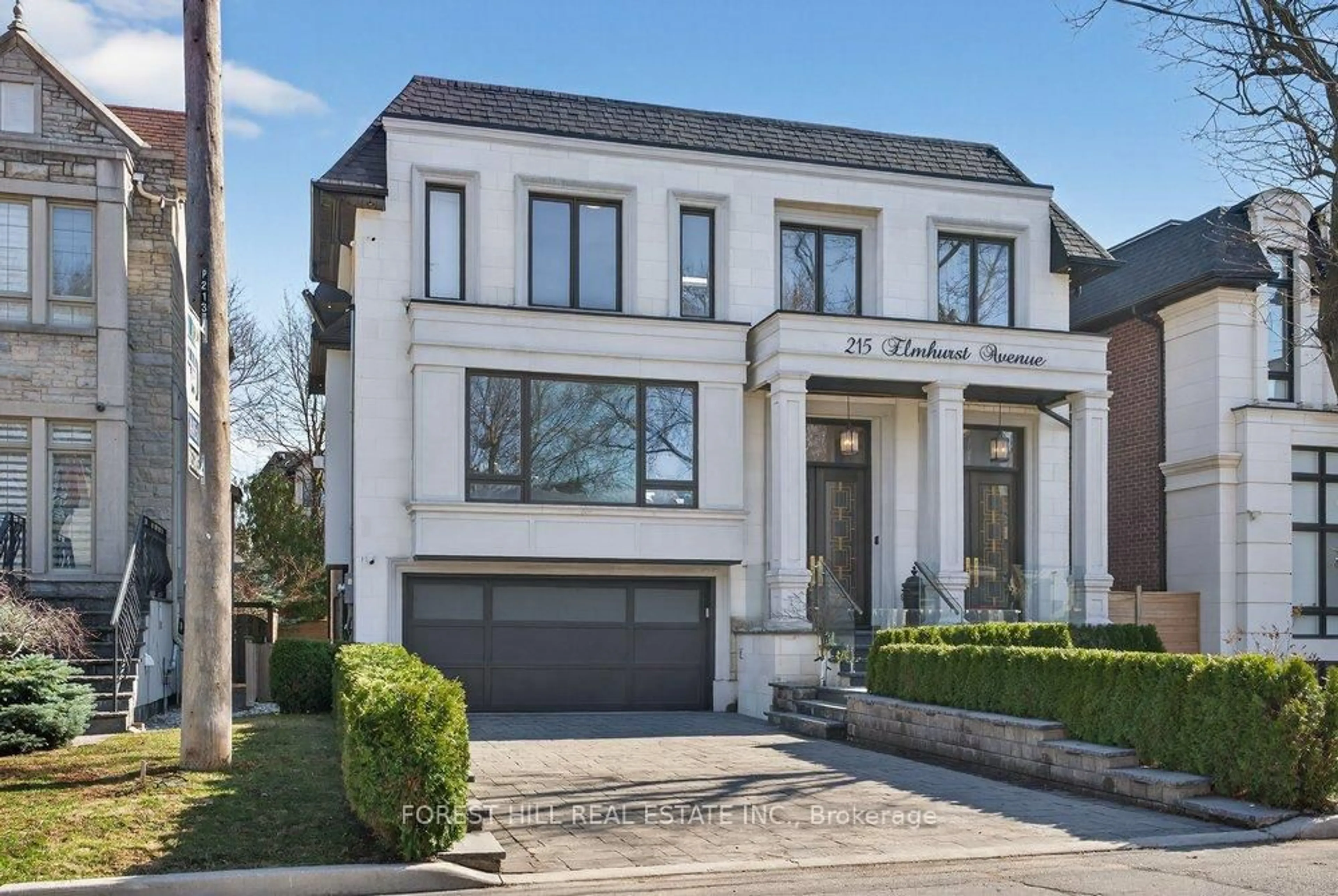 Home with brick exterior material, street for 215 Elmhurst Ave, Toronto Ontario M2N 1S2