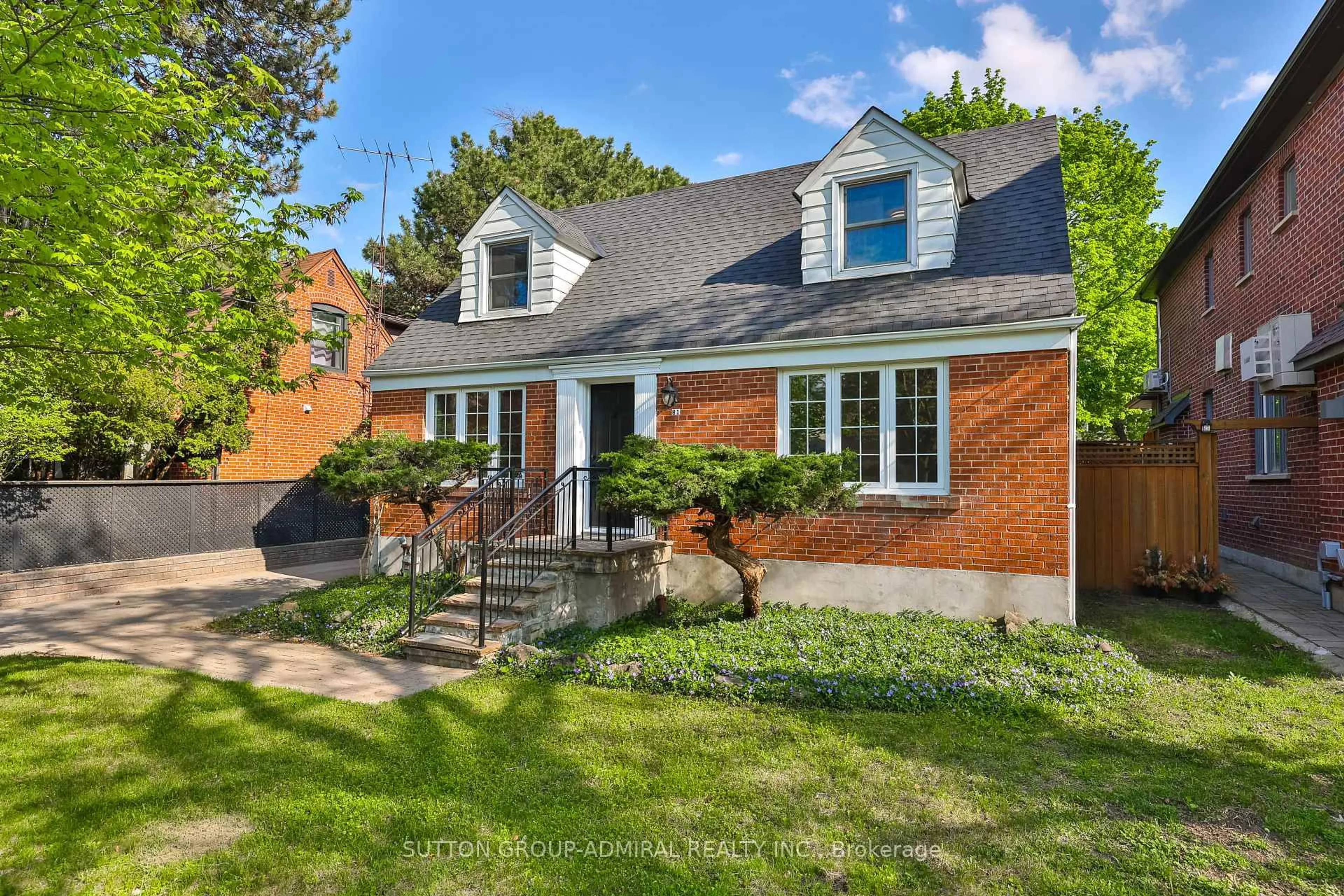 Home with brick exterior material, street for 81 Yorkview Dr, Toronto Ontario M2R 1J9