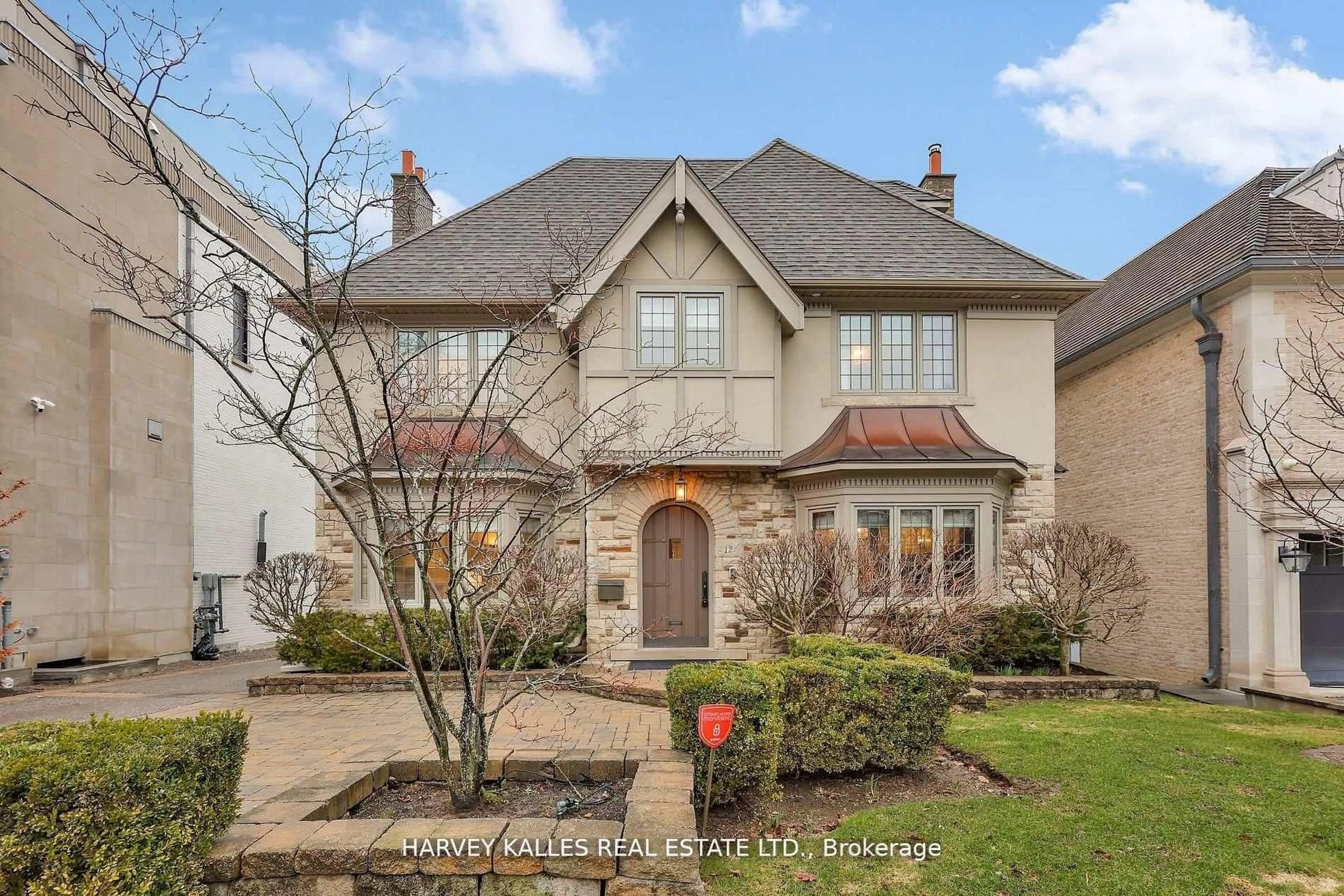 Home with brick exterior material, street for 12 Killarney Rd, Toronto Ontario M5P 1L8
