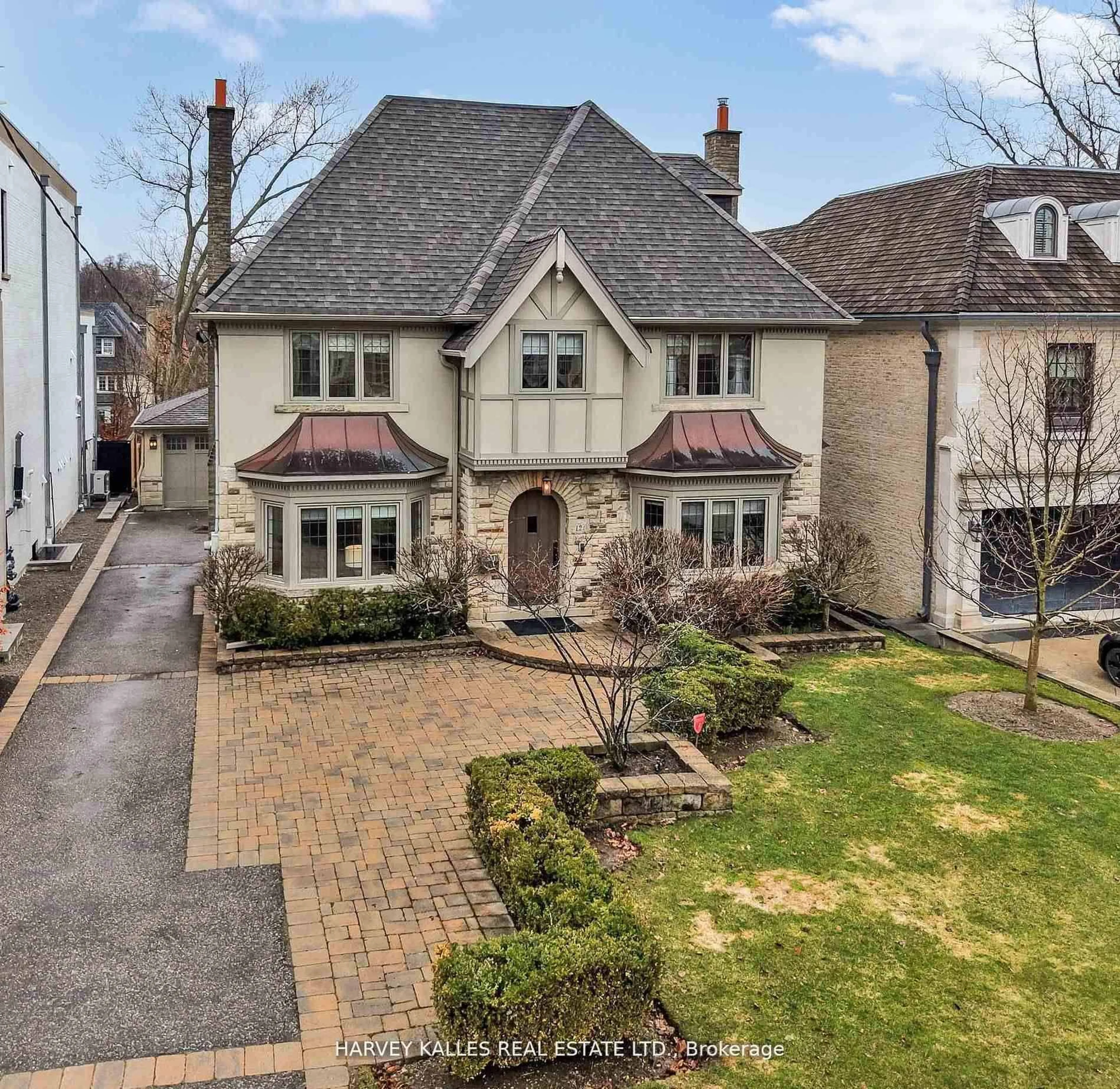 Home with brick exterior material, street for 12 Killarney Rd, Toronto Ontario M5P 1L8