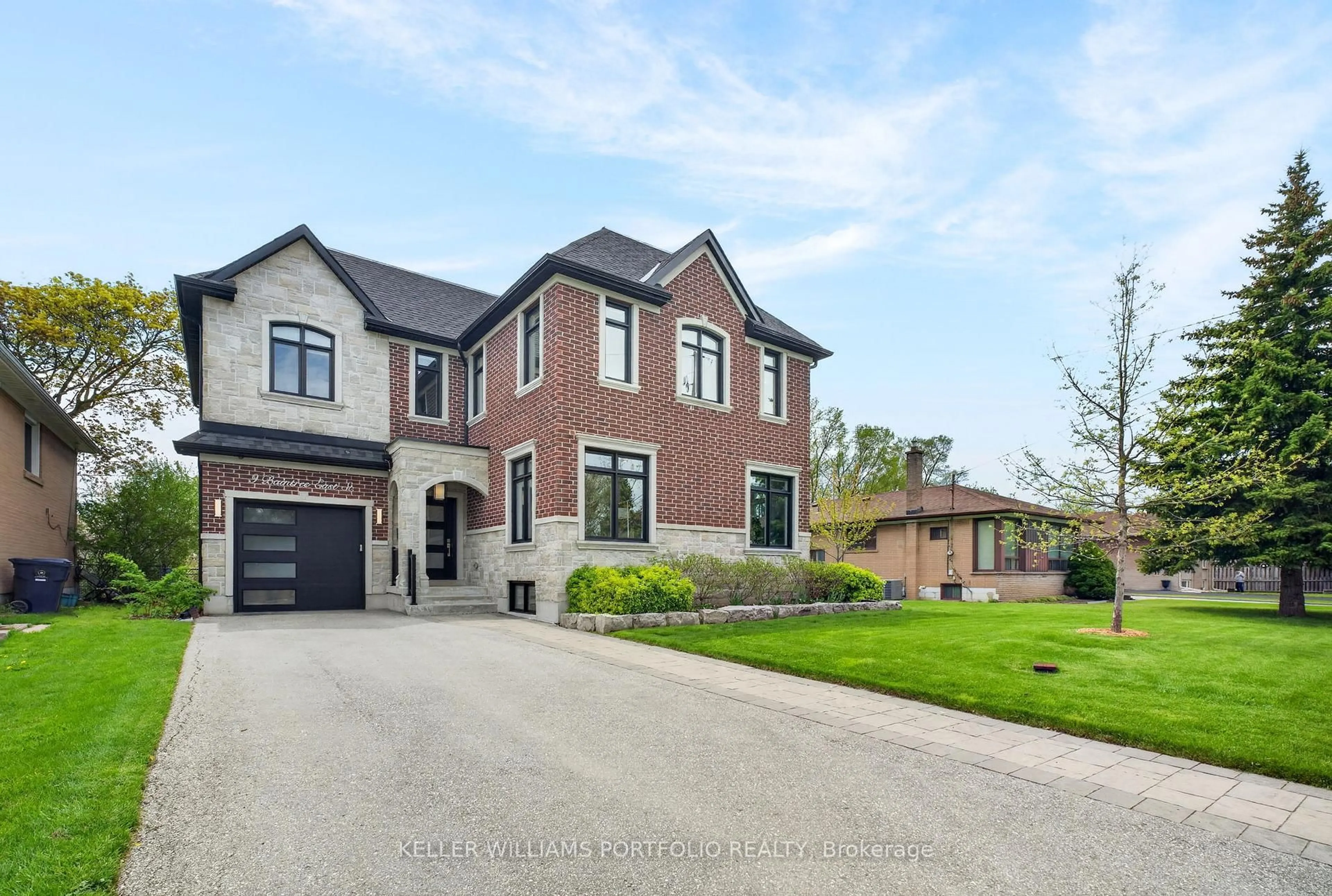 Home with brick exterior material, street for 9 Baintree East St, Toronto Ontario M3H 3X6