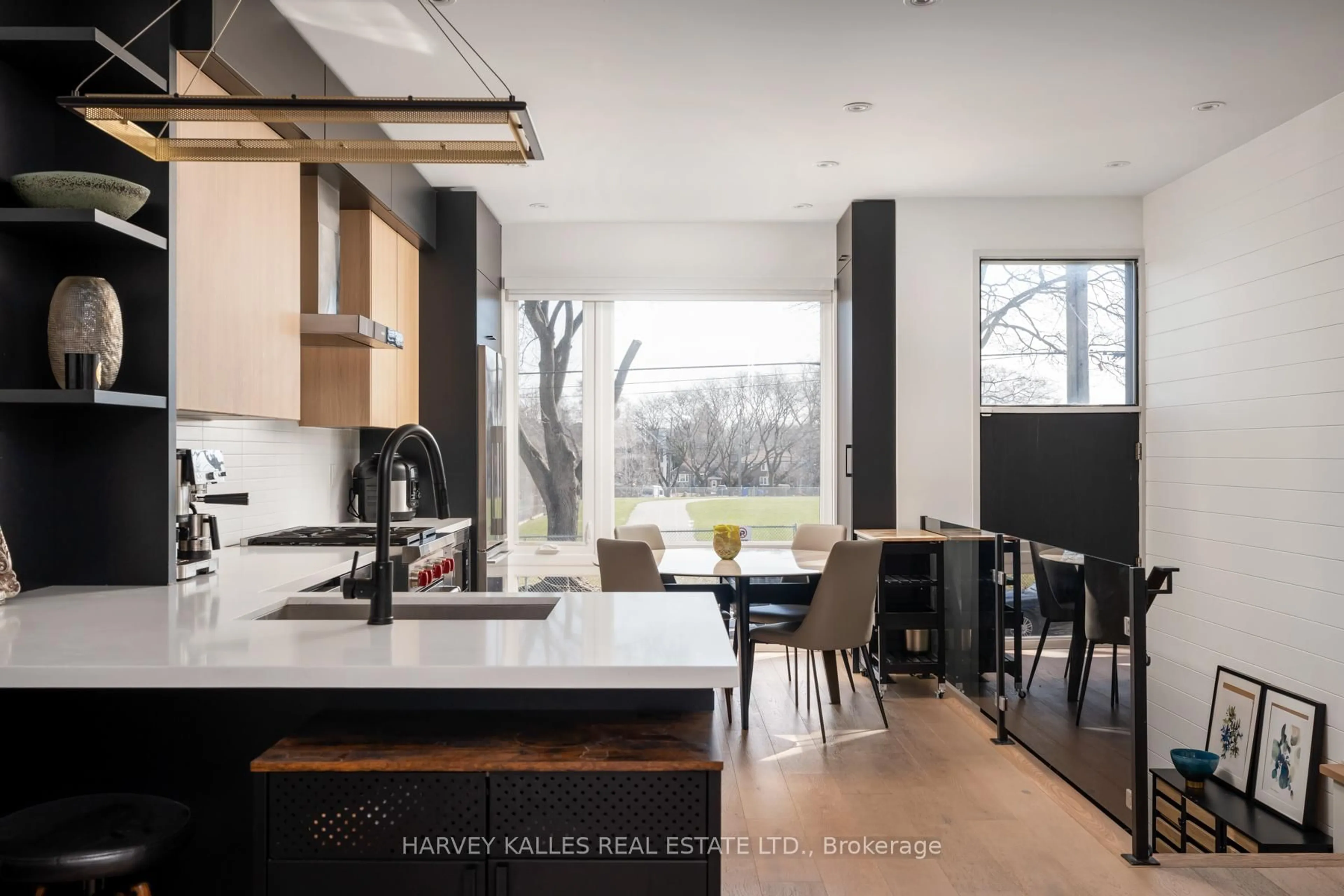 Contemporary kitchen, ceramic/tile floor for 38 Alameda Ave, Toronto Ontario M6C 3W2