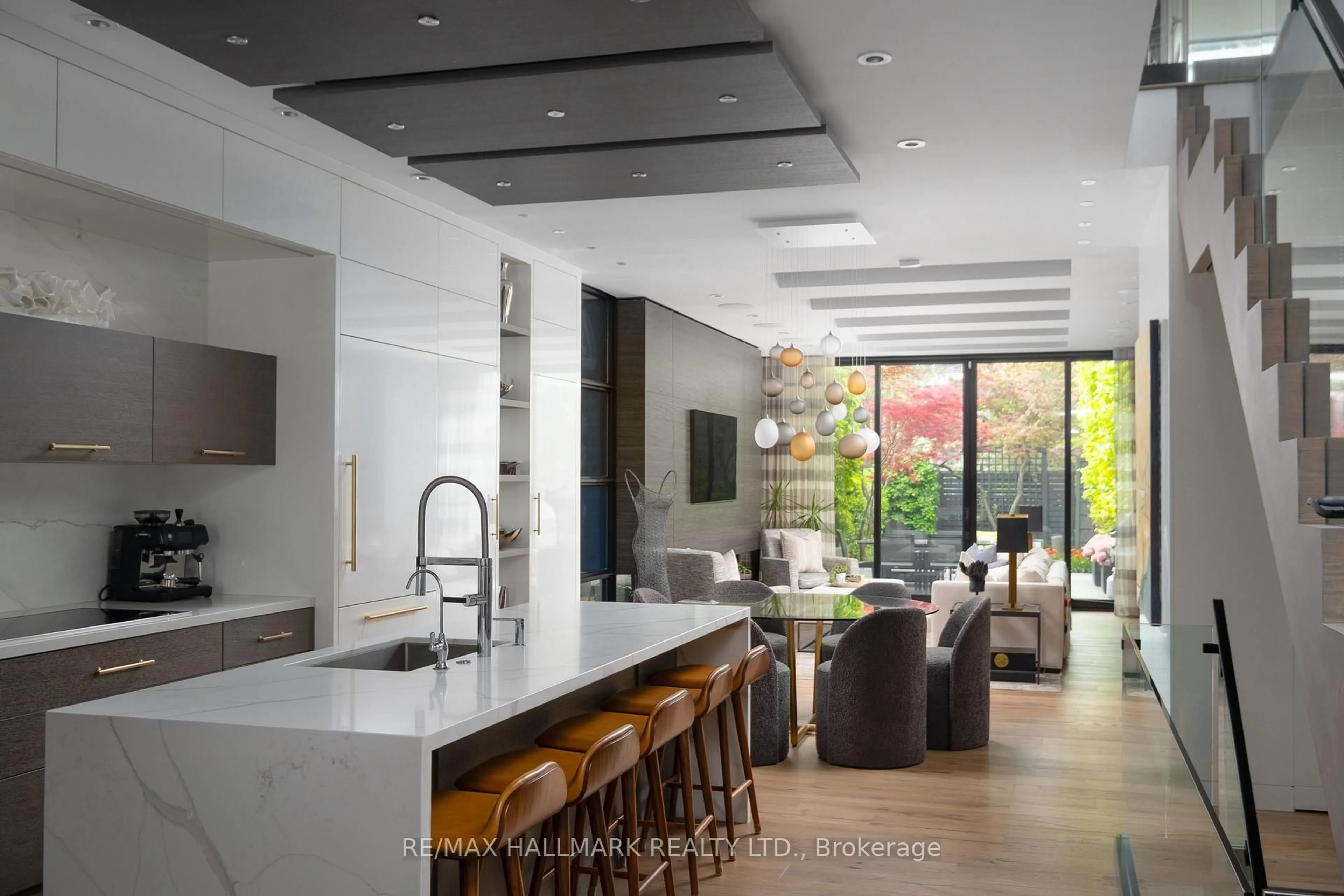 Contemporary kitchen, ceramic/tile floor for 23 Lowther Ave, Toronto Ontario M5R 1C5