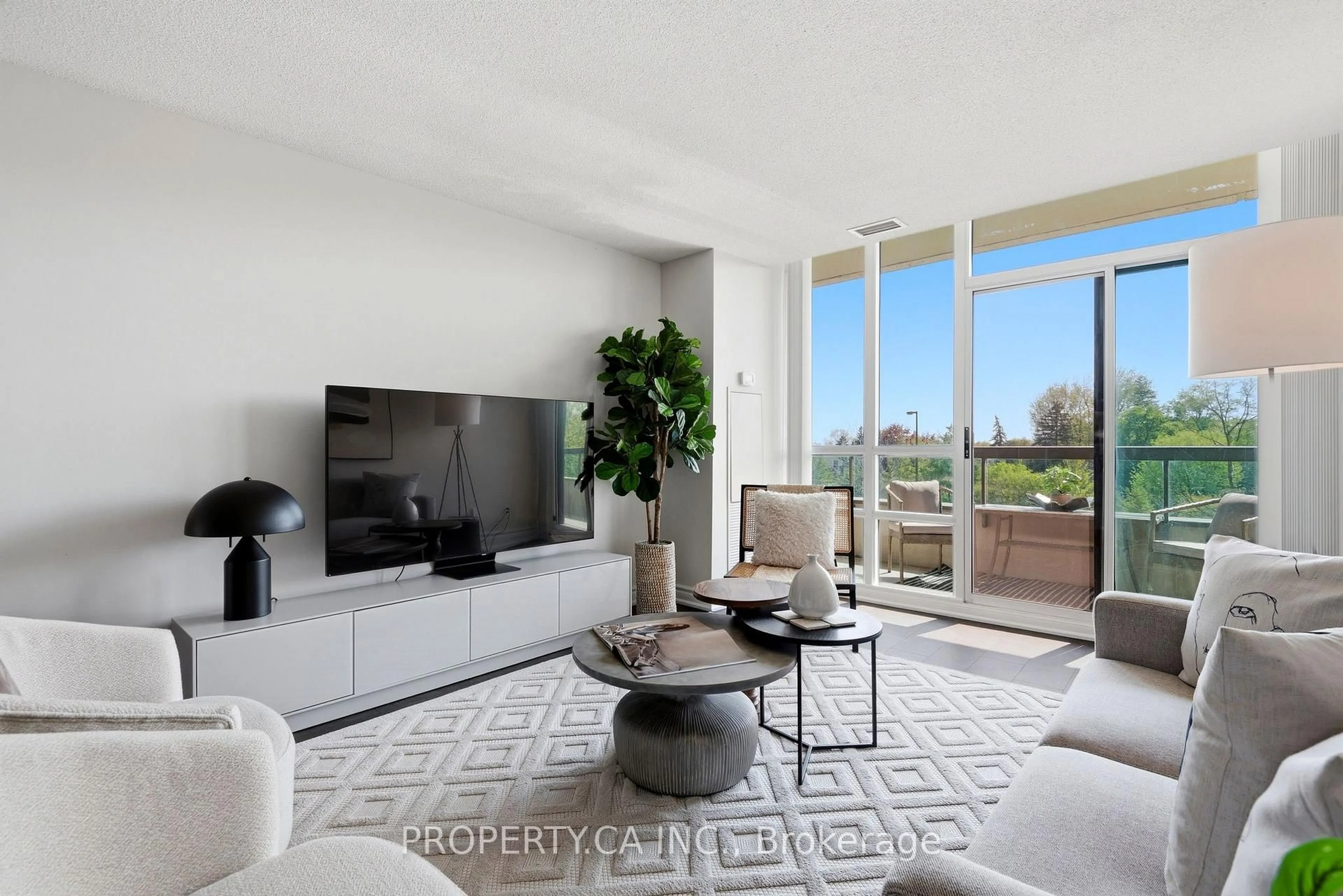 Living room with furniture, unknown for 509 Beecroft Rd #307, Toronto Ontario M2N 0A3