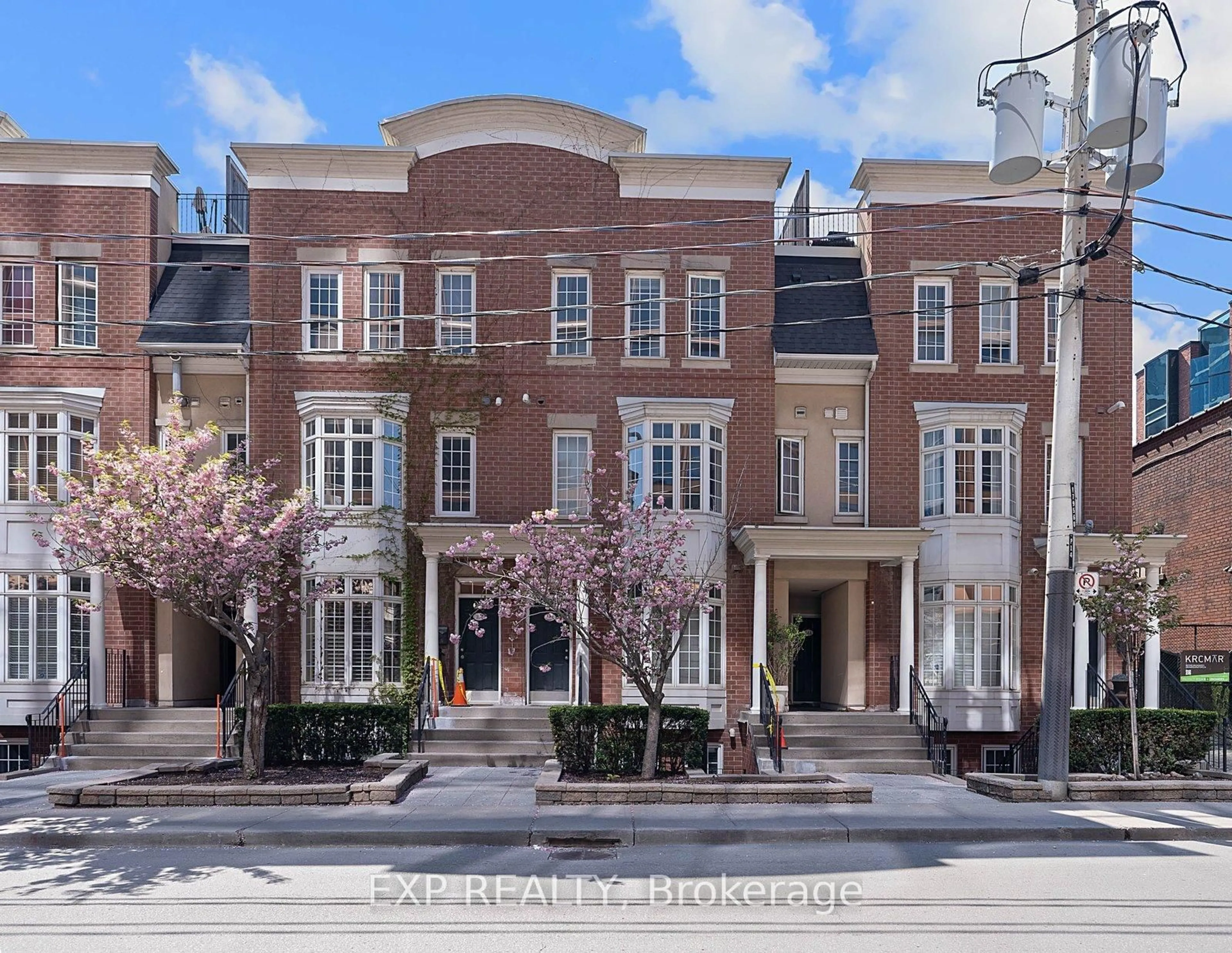 Home with brick exterior material, street for 12 Portland St #Th B, Toronto Ontario M5V 3N6