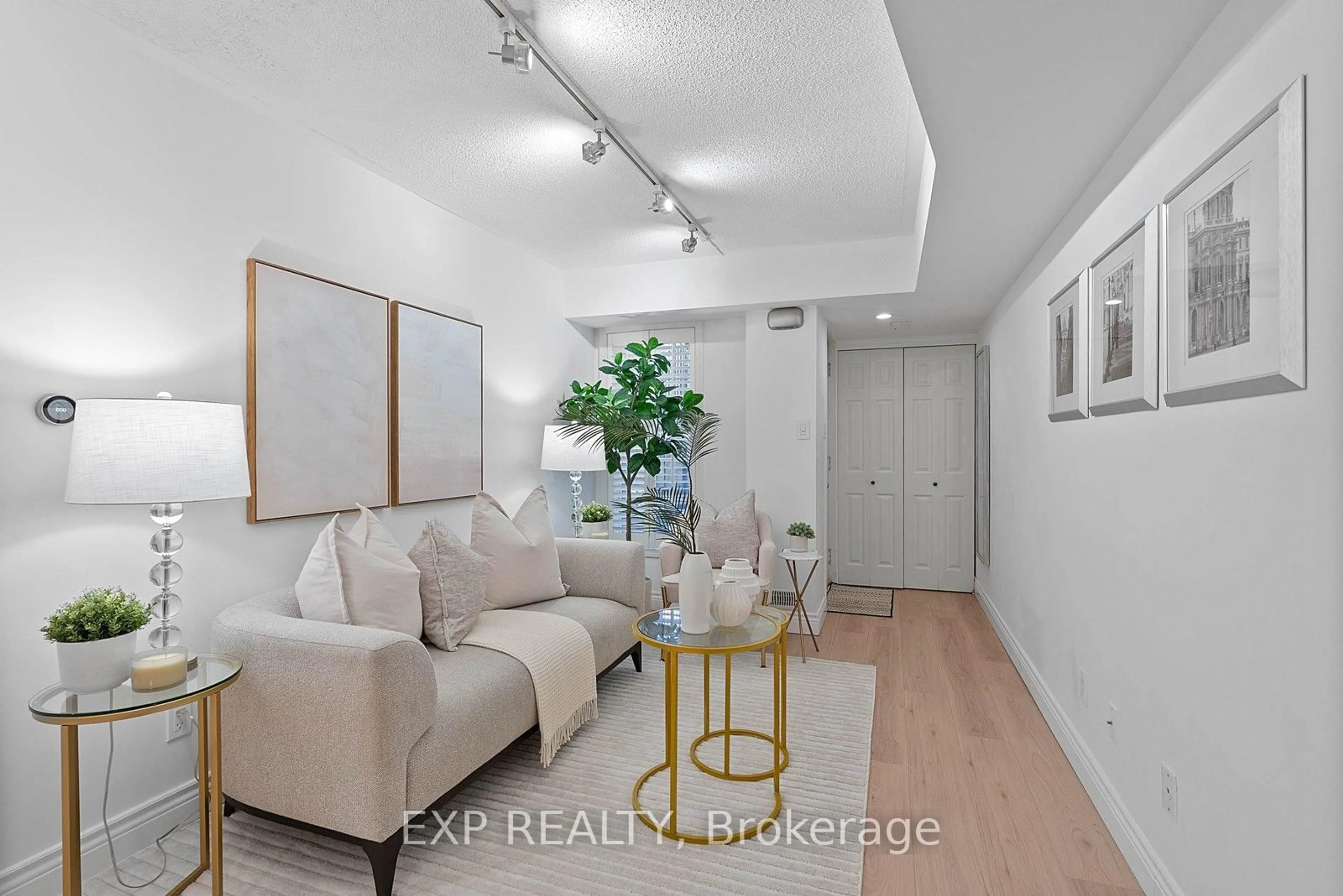Living room with furniture, unknown for 12 Portland St #Th B, Toronto Ontario M5V 3N6