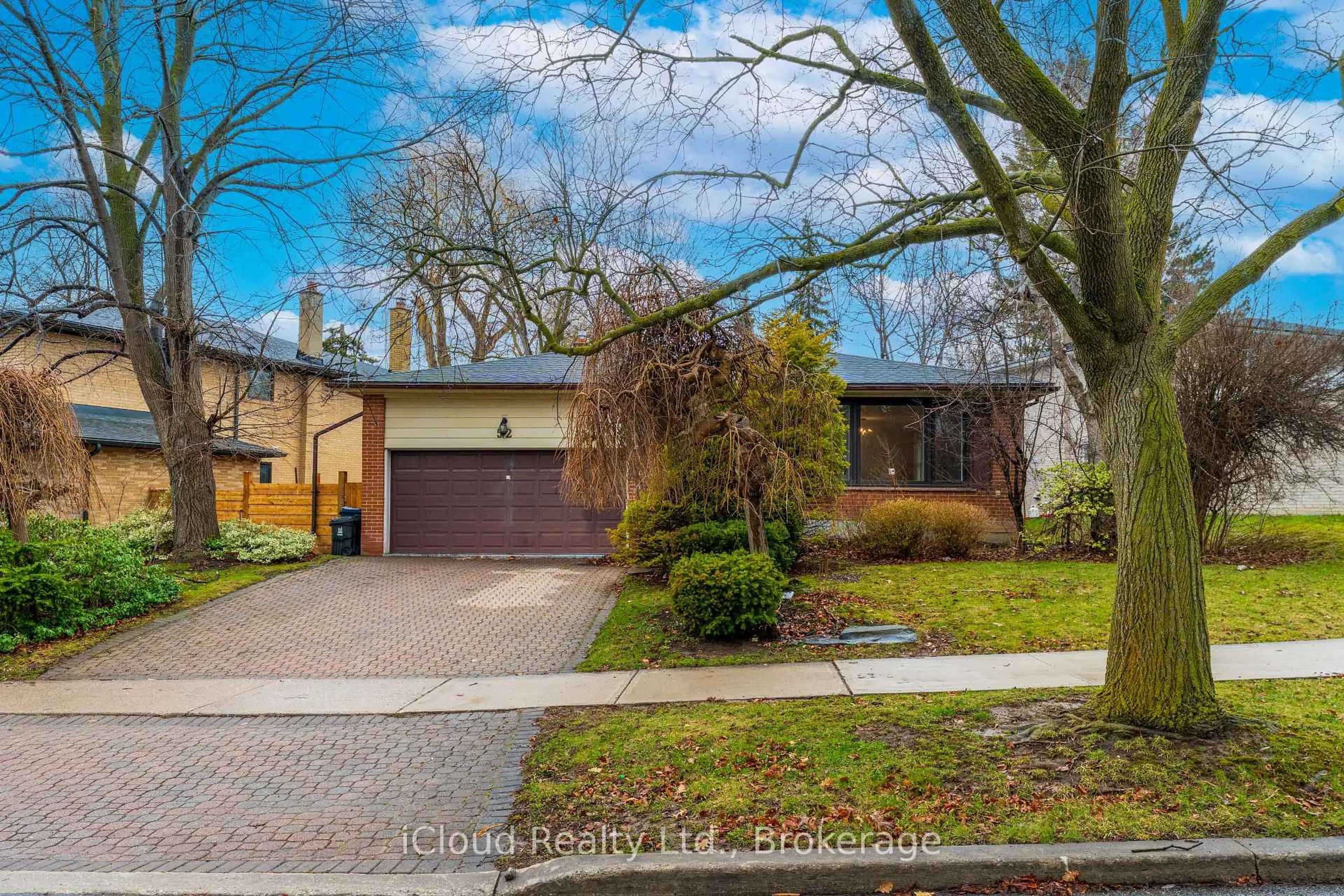 Home with brick exterior material, street for 52 Montressor Dr, Toronto Ontario M2P 1Z2