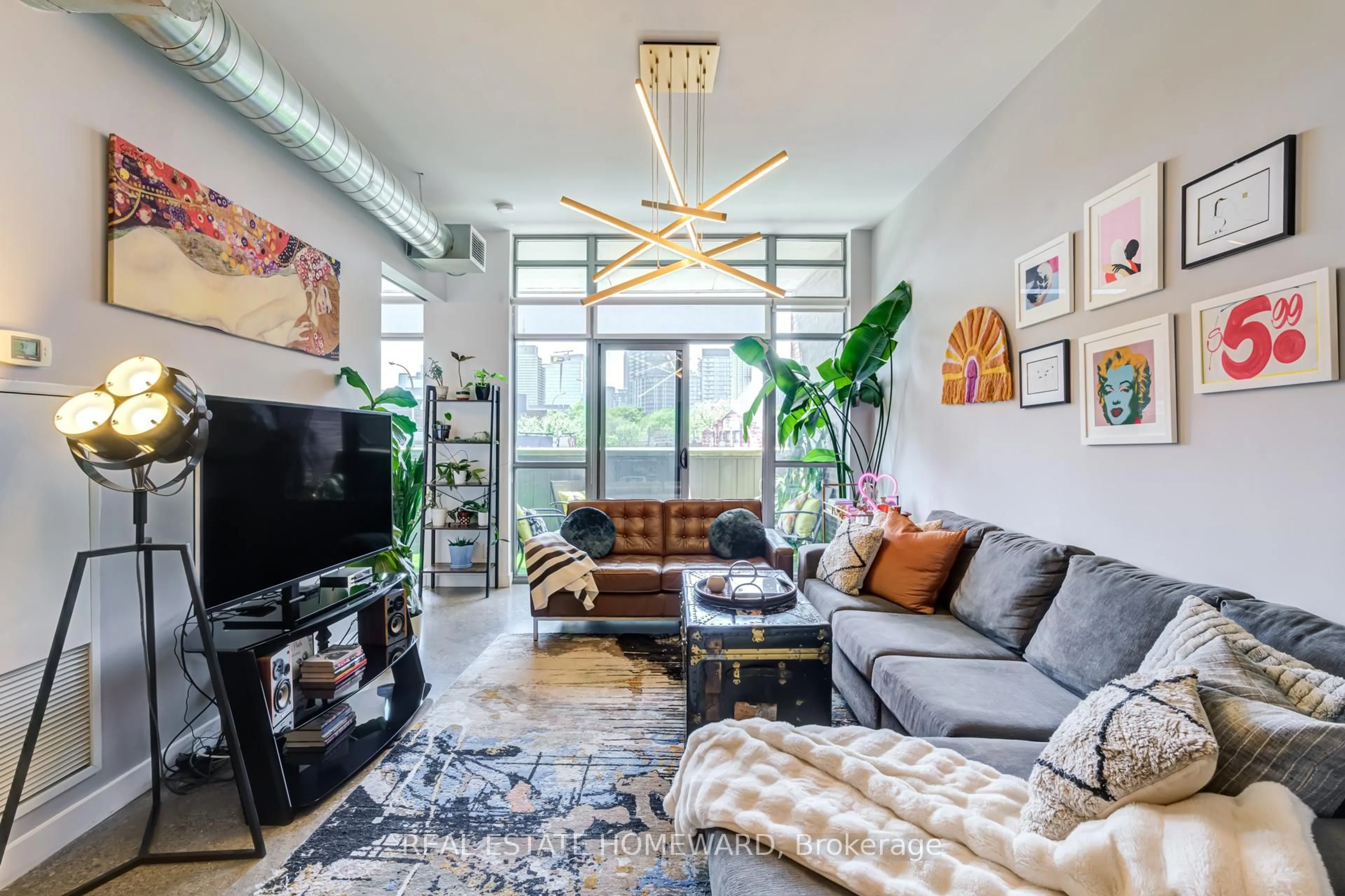 Living room with furniture, unknown for 549 King St #310, Toronto Ontario M5A 1M5
