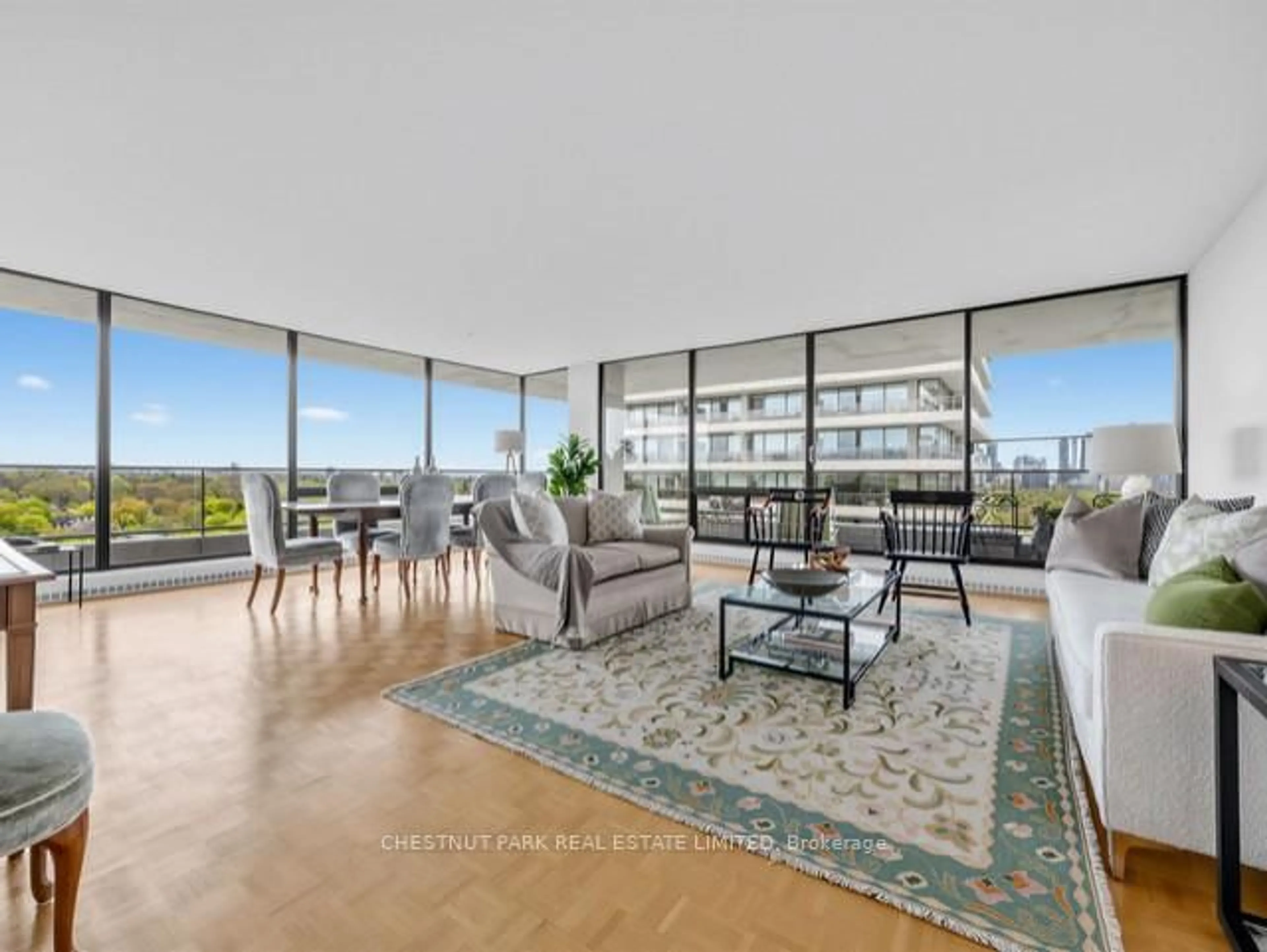 Living room with furniture, unknown for 20 Avoca Ave #1404, Toronto Ontario M4T 2B8