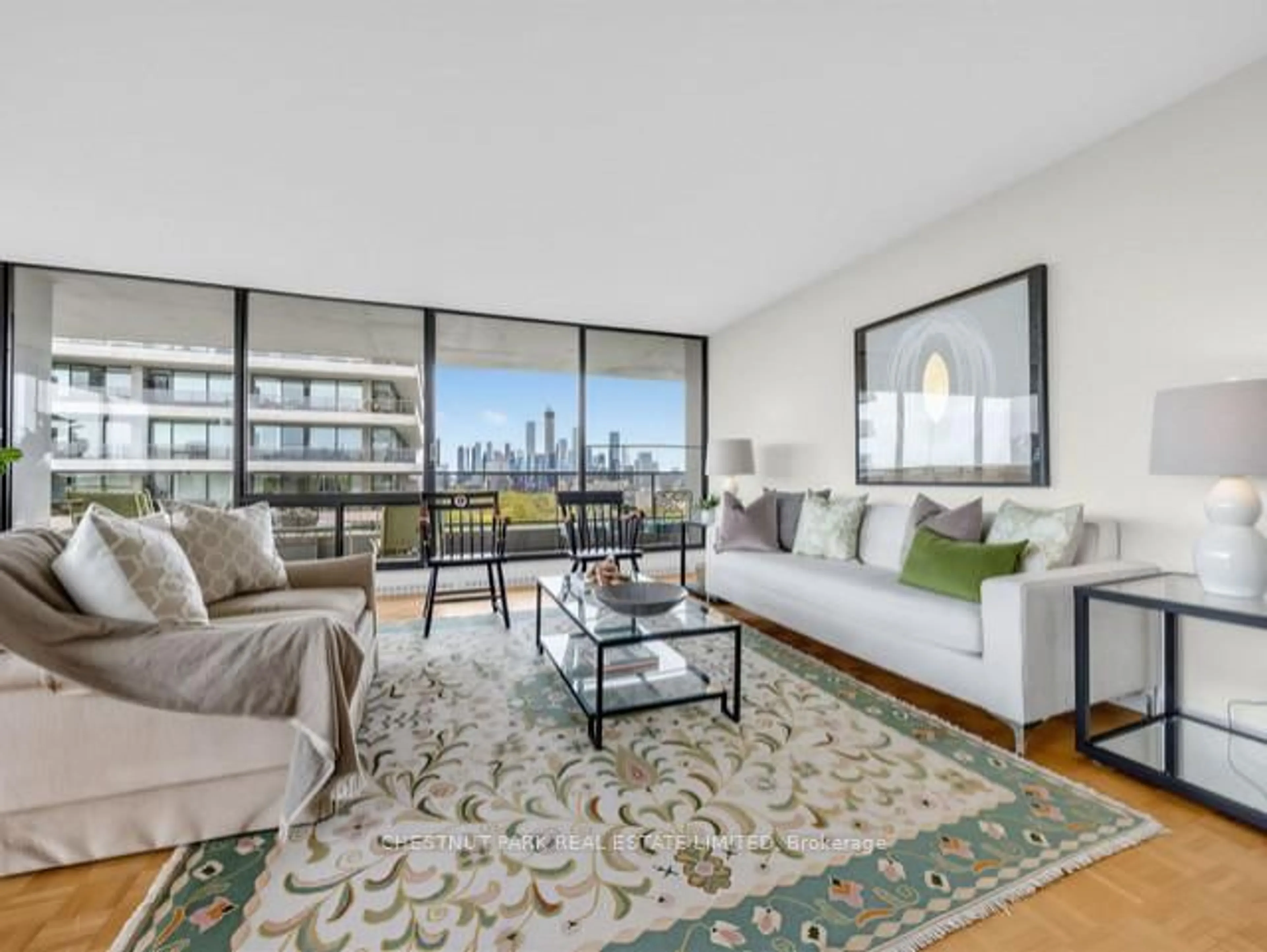 Living room with furniture, unknown for 20 Avoca Ave #1404, Toronto Ontario M4T 2B8