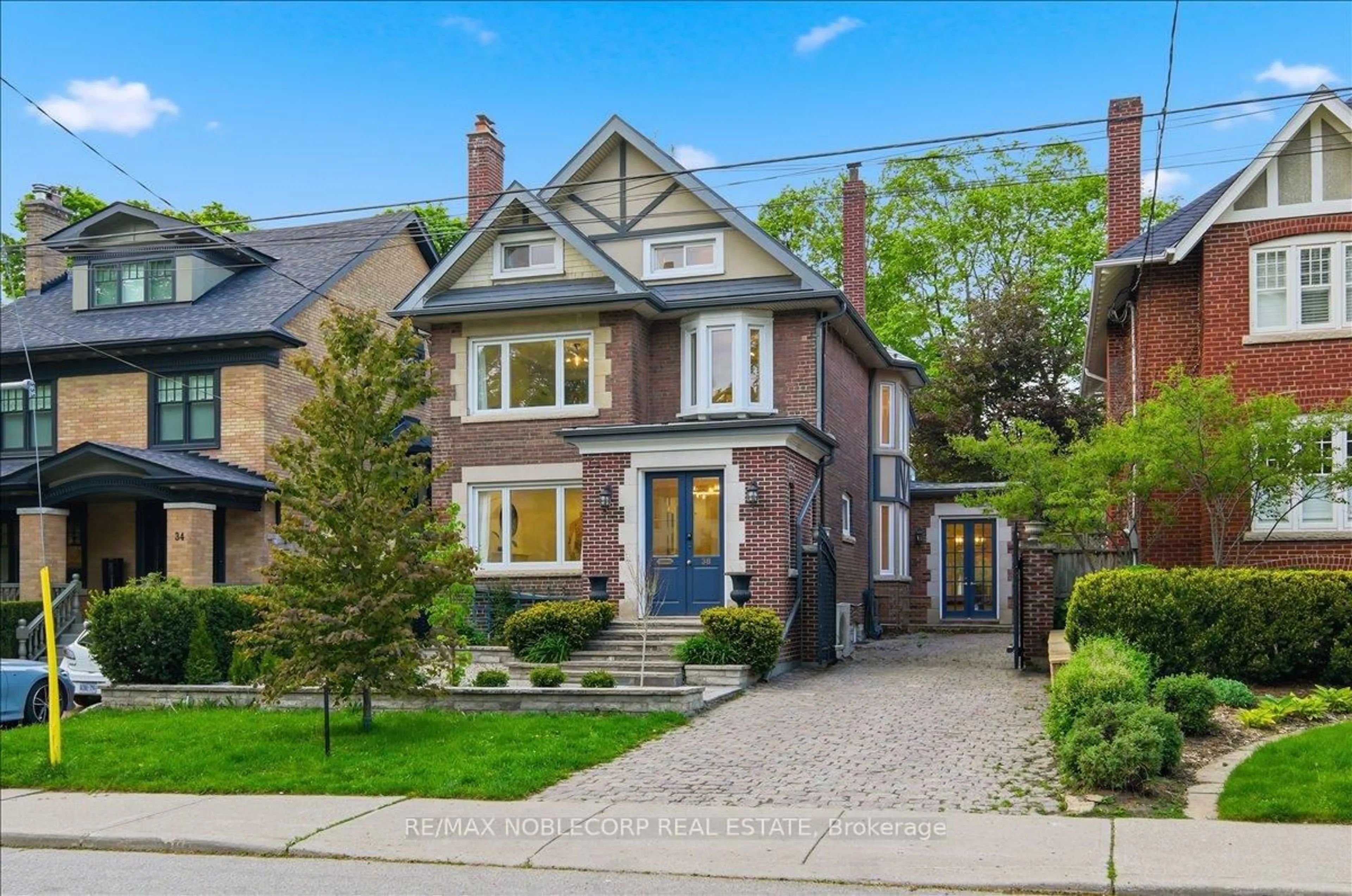Home with brick exterior material, street for 38 Glenrose Ave, Toronto Ontario M4T 1K4