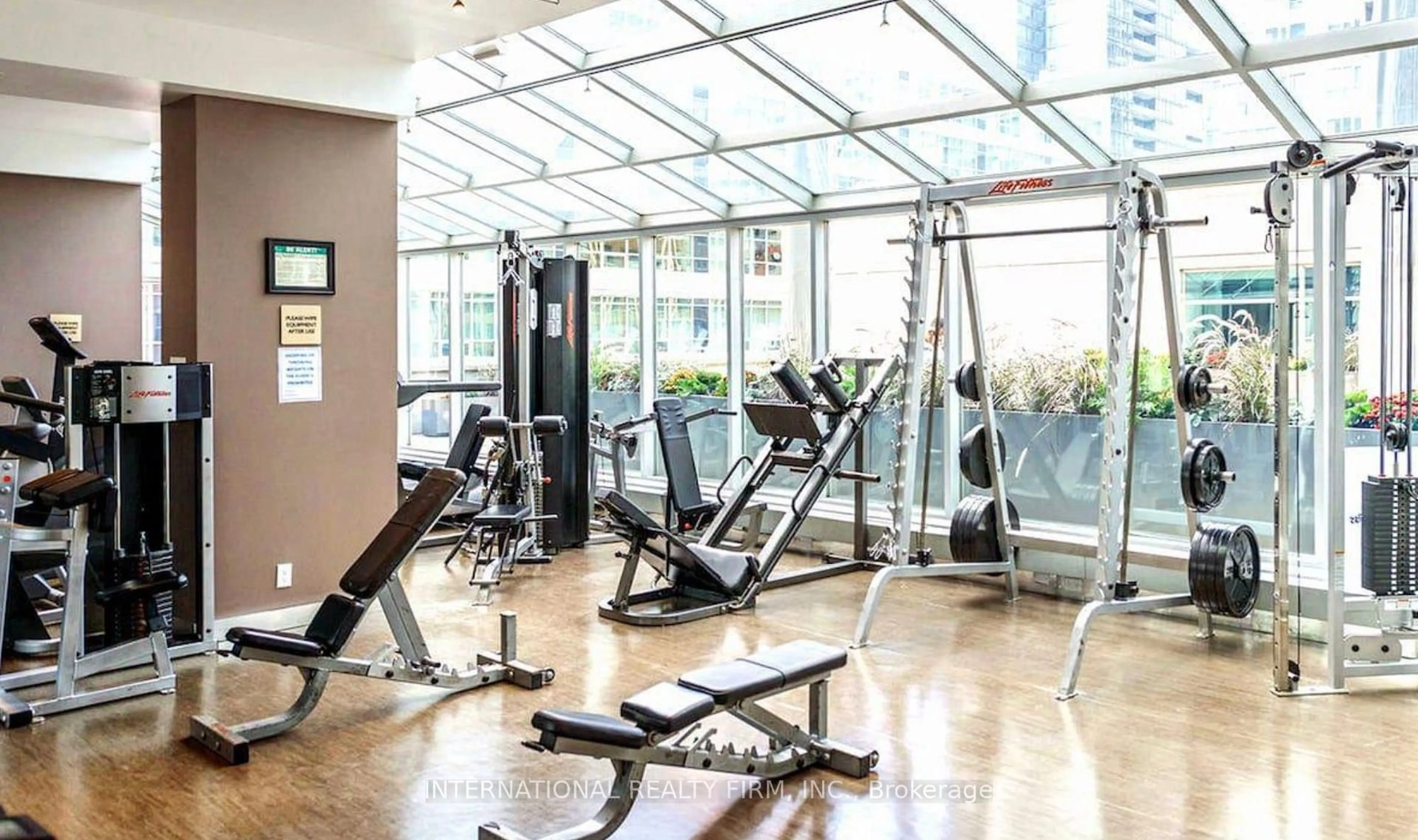 Gym or fitness room for 36 Blue Jays Way #1132, Toronto Ontario M5V 3T3