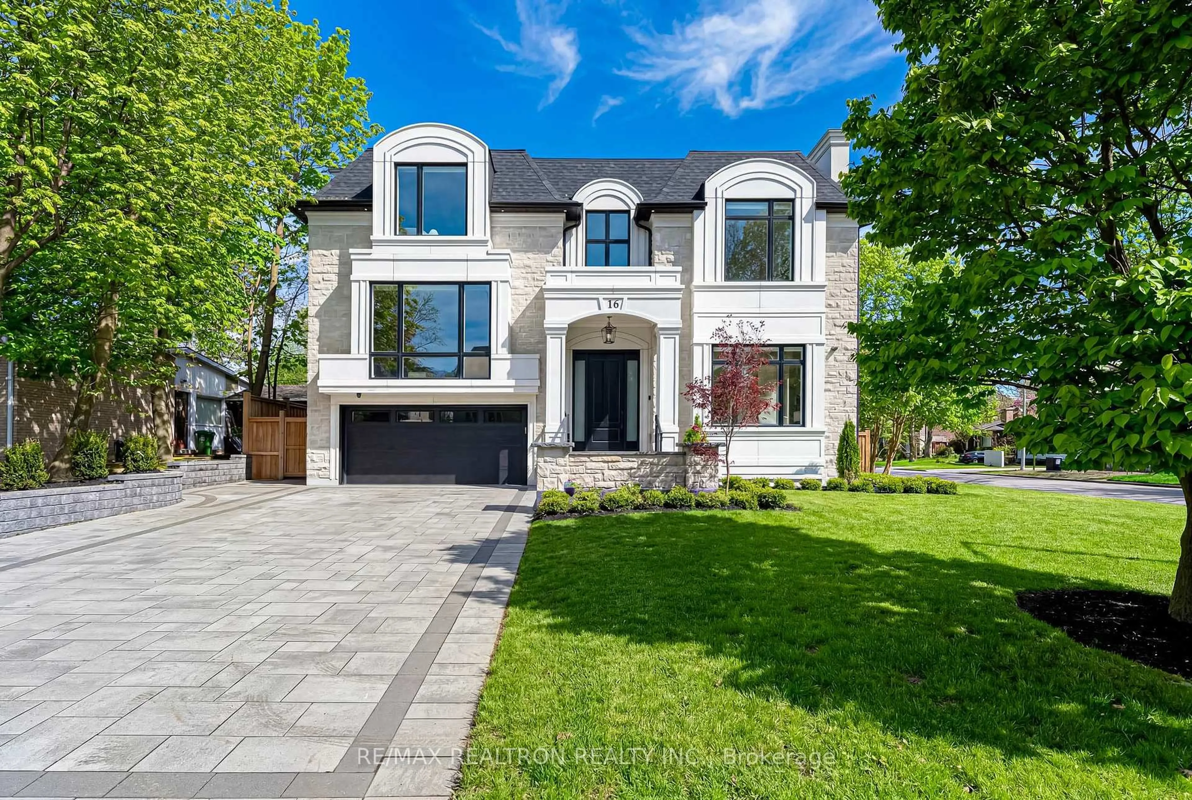 Home with brick exterior material, street for 16 Ballyronan Rd, Toronto Ontario M3B 1V1