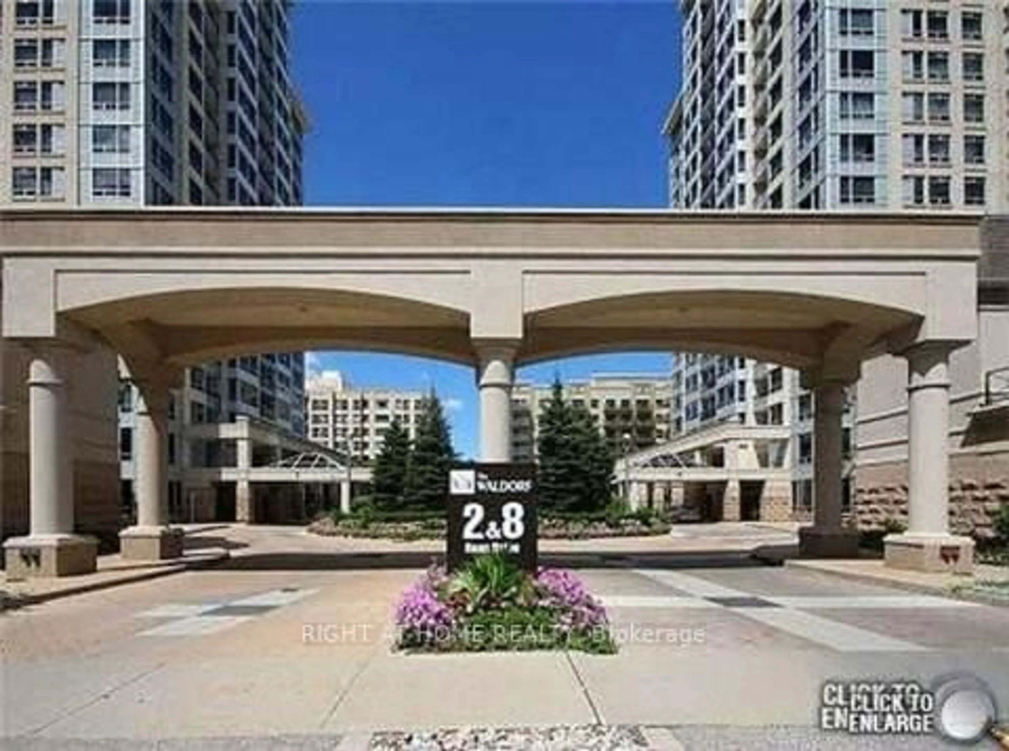 Indoor foyer for 2 Rean Dr #512, Toronto Ontario M2K 3B8
