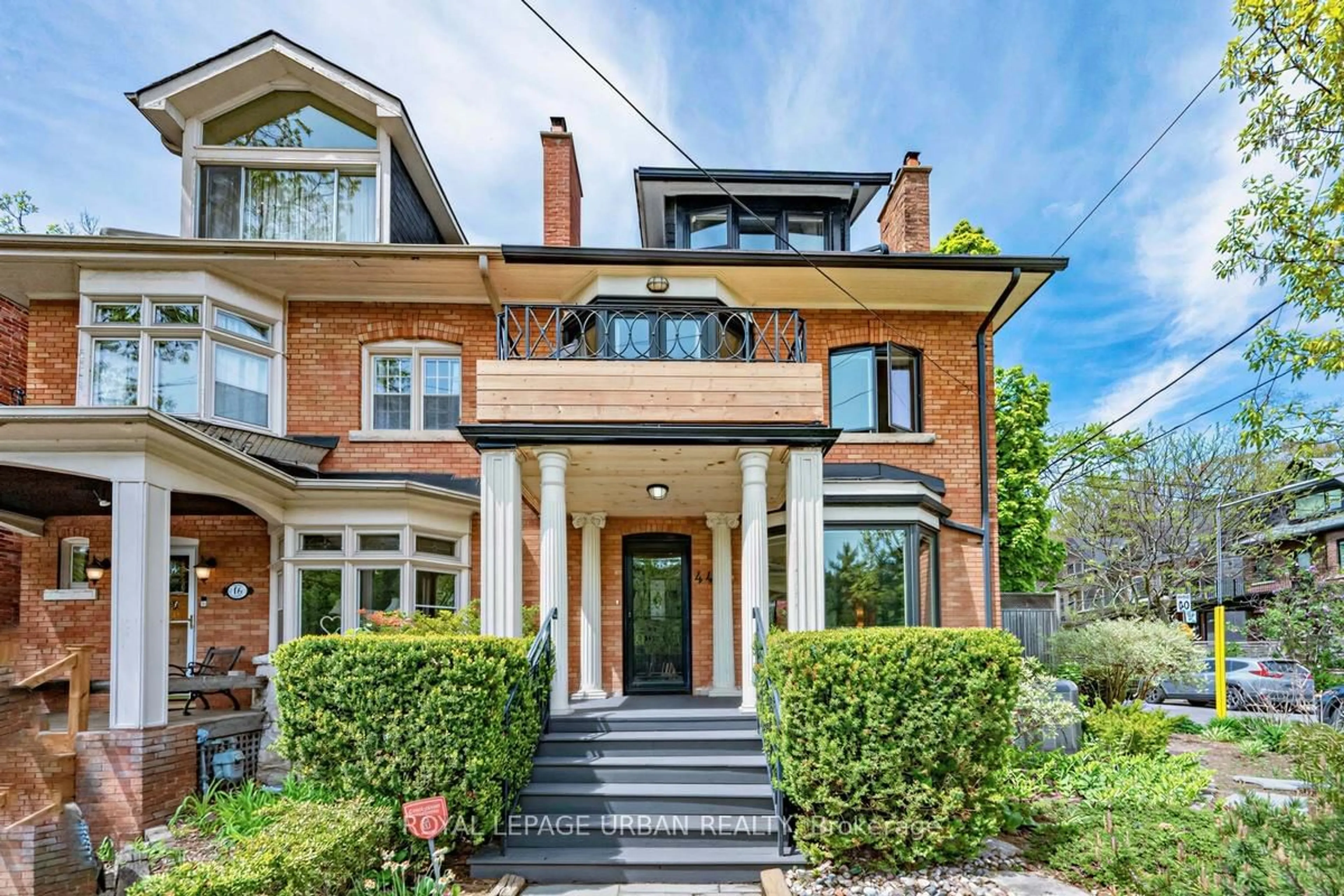 Home with brick exterior material, street for 44 Austin Terr, Toronto Ontario M5R 1Y6