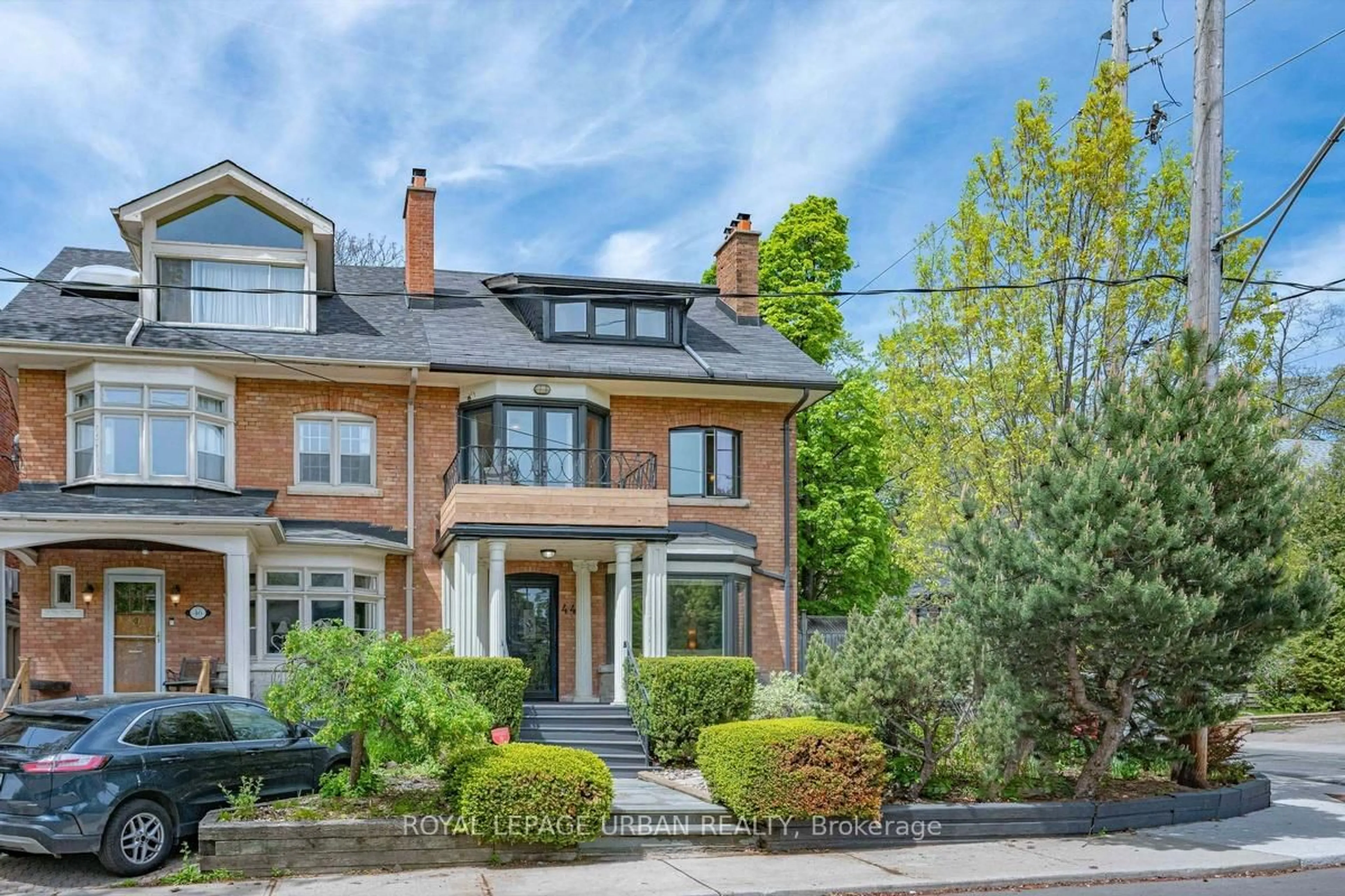 Home with brick exterior material, street for 44 Austin Terr, Toronto Ontario M5R 1Y6