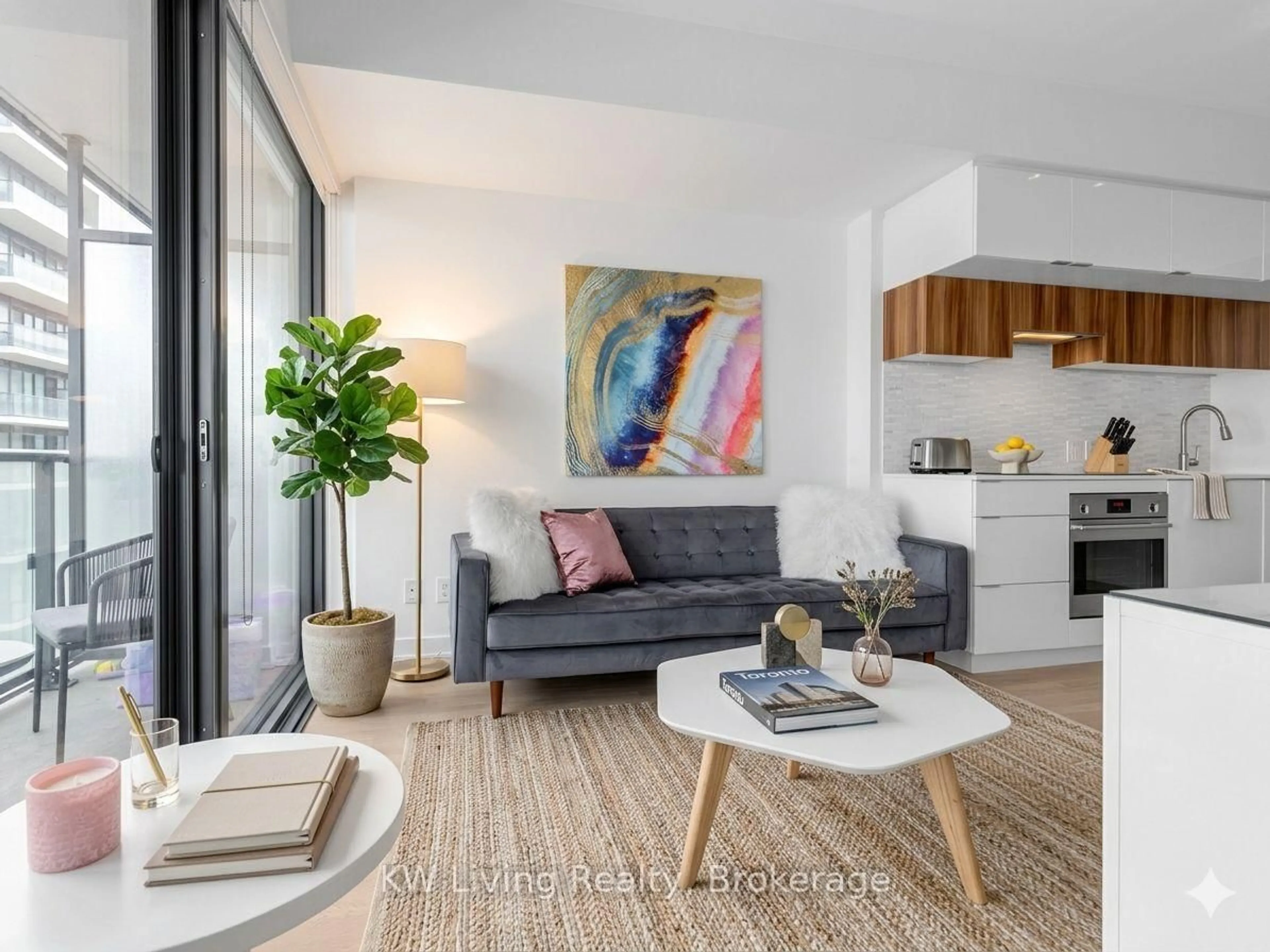 Living room with furniture, unknown for 185 Roehampton Ave #2312, Toronto Ontario M4P 0C6