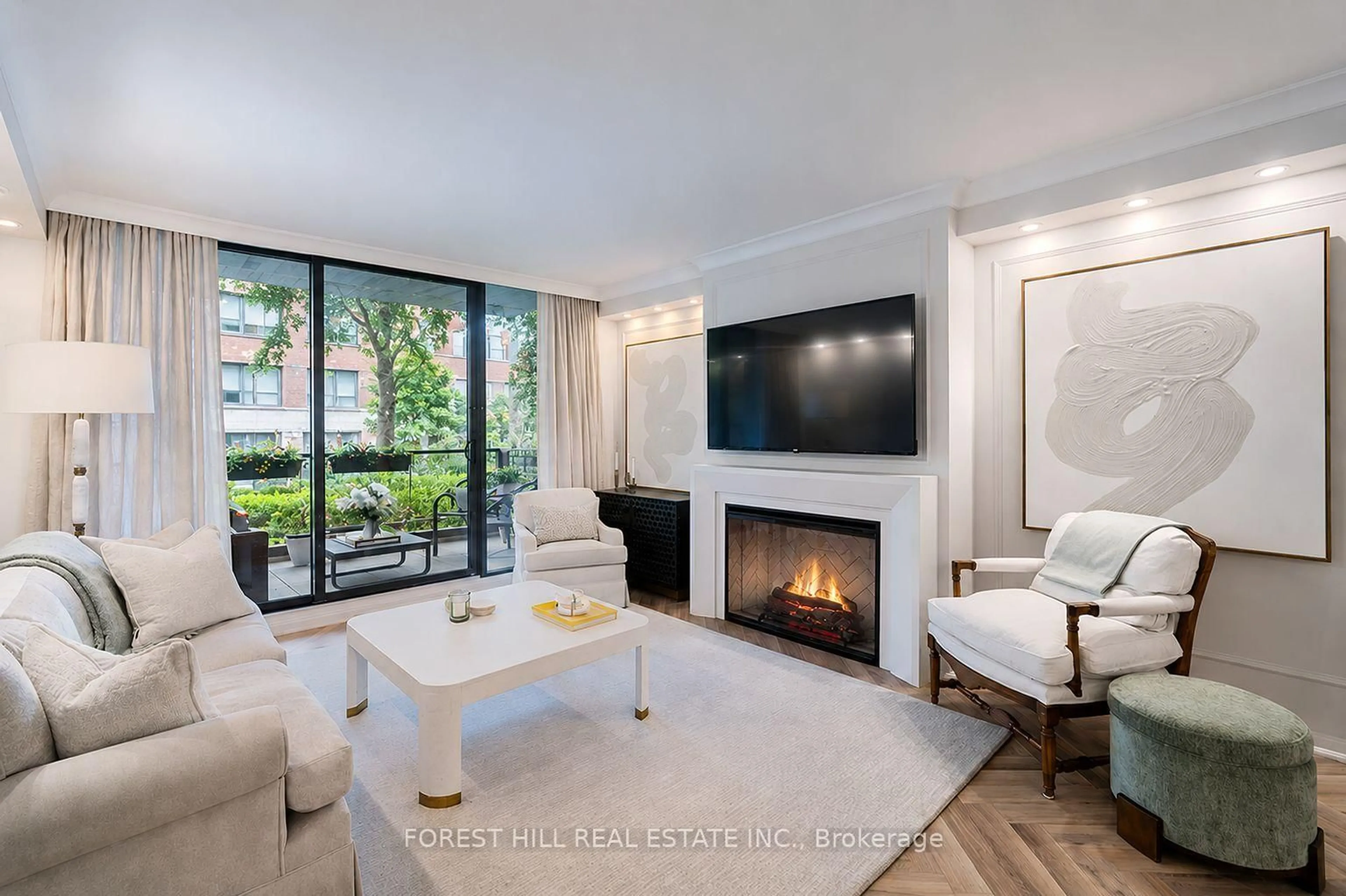 Living room with furniture, unknown for 350 Lonsdale Rd #205, Toronto Ontario M5P 1R6