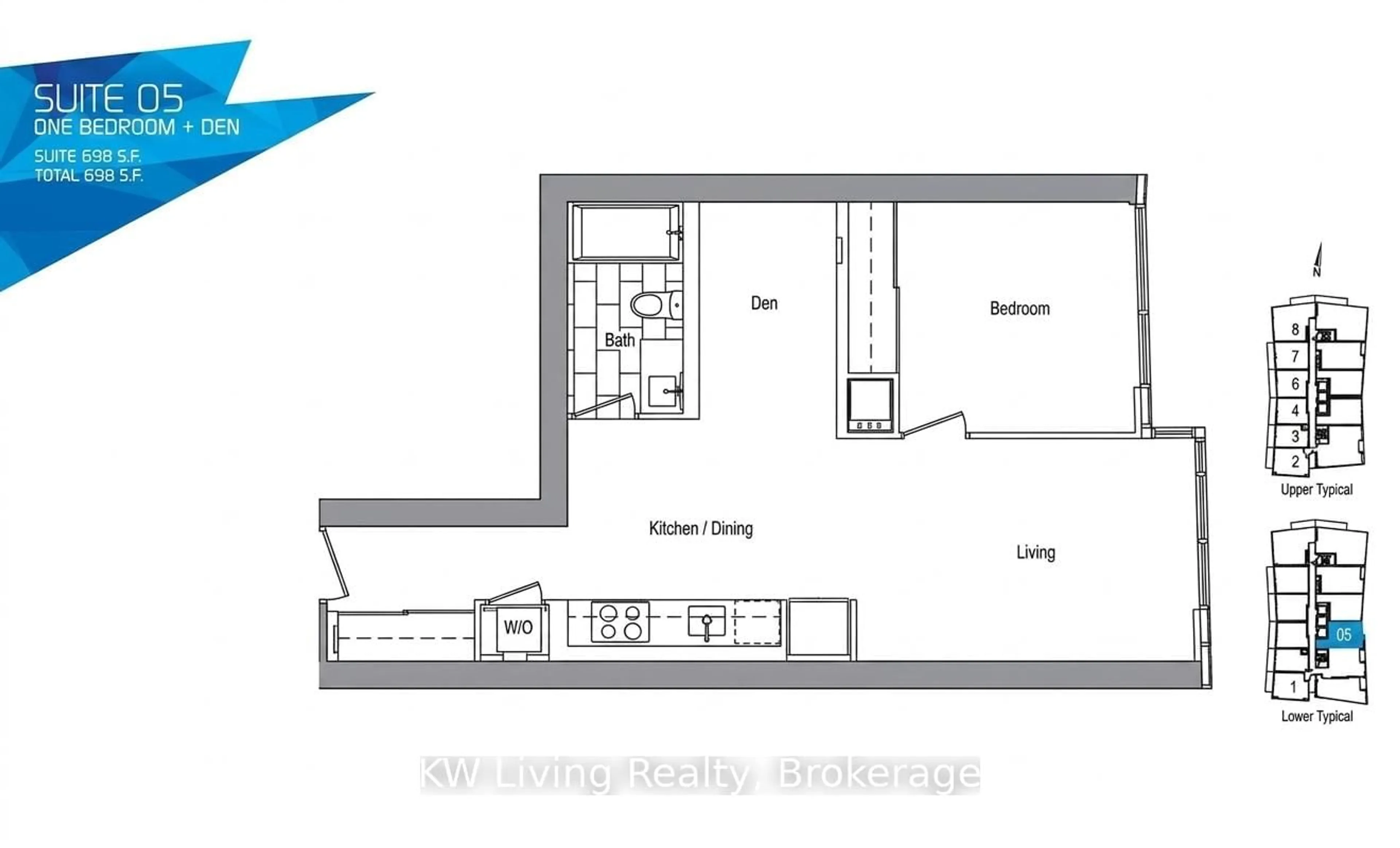 Floor plan for 75 Queens Wharf Rd #1705, Toronto Ontario M5V 0J8