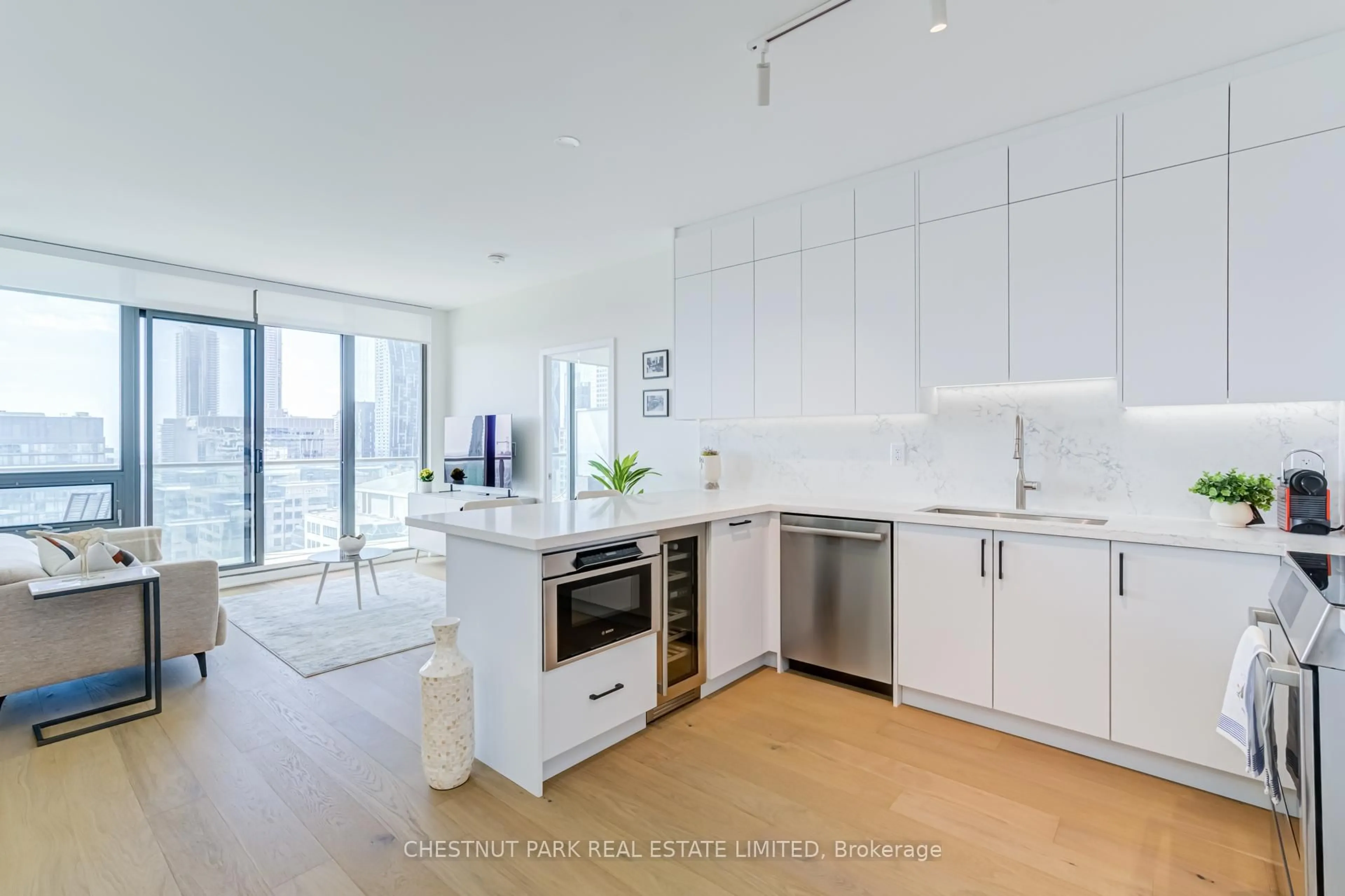 Open concept kitchen, unknown for 33 Lombard St #2509, Toronto Ontario M5C 3H8