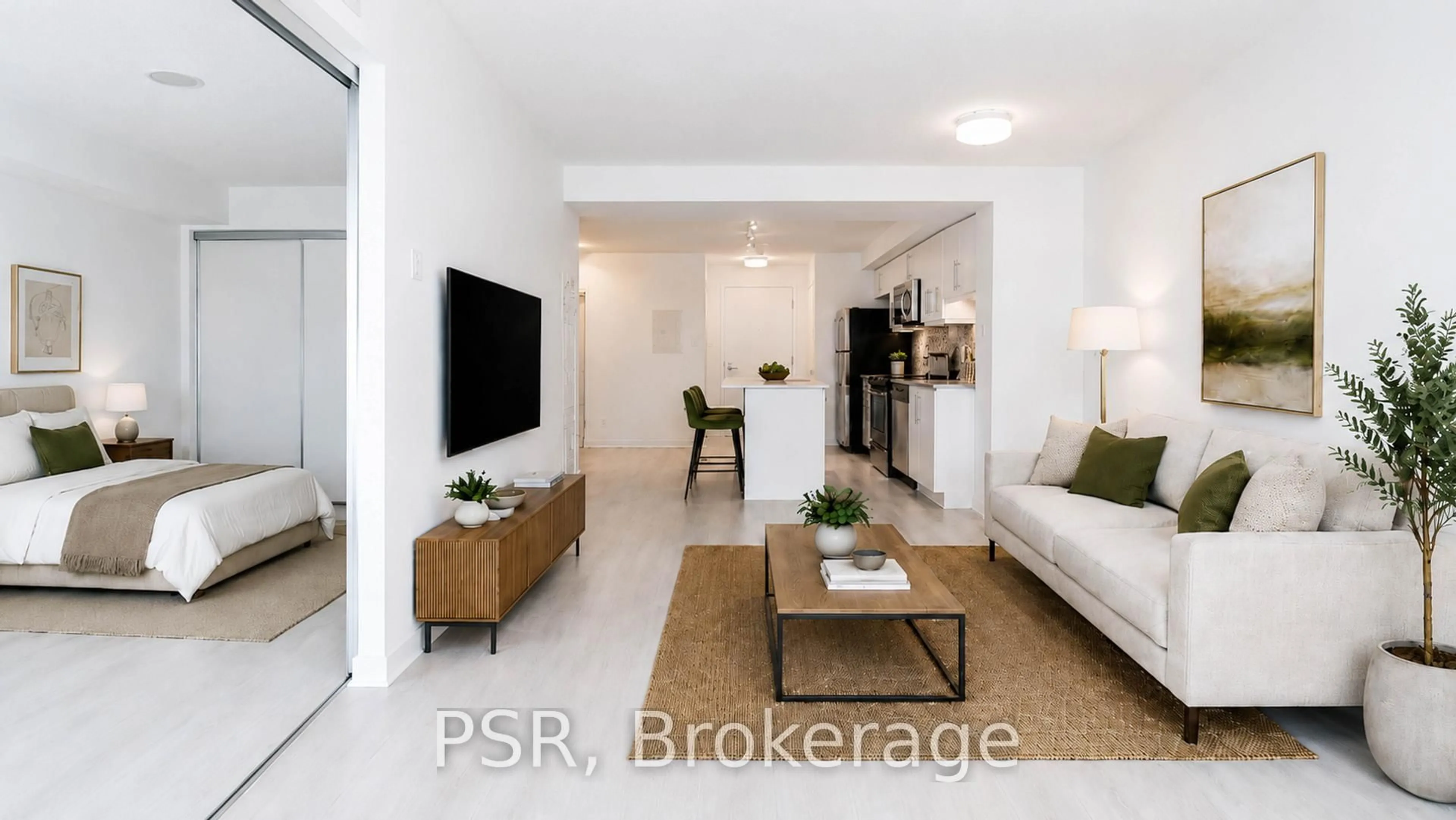 Living room with furniture, unknown for 1169 Queen St #302N, Toronto Ontario M6J 0A4