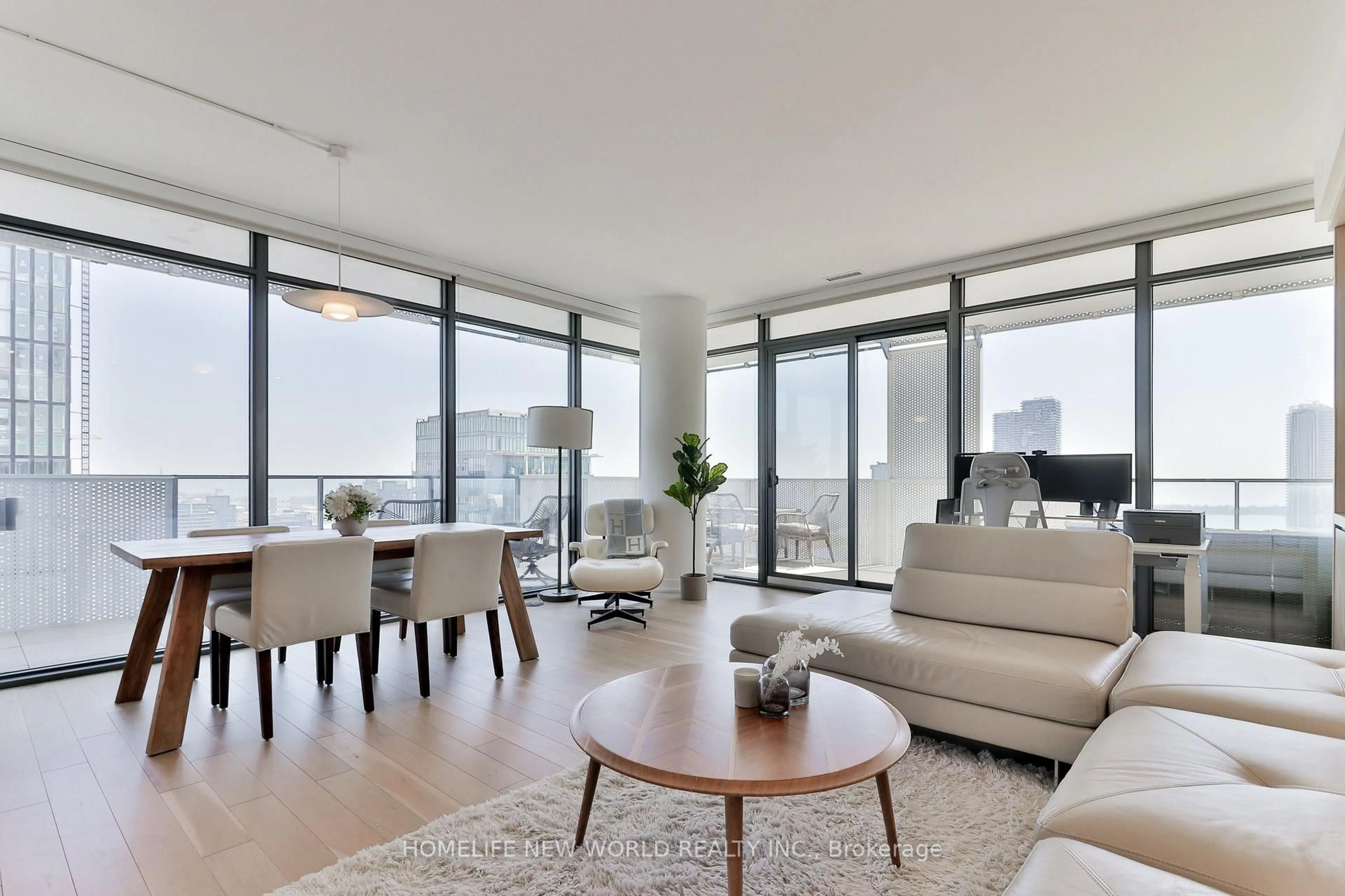 Living room with furniture, unknown for 20 Lombard St #4202, Toronto Ontario M5C 0A7