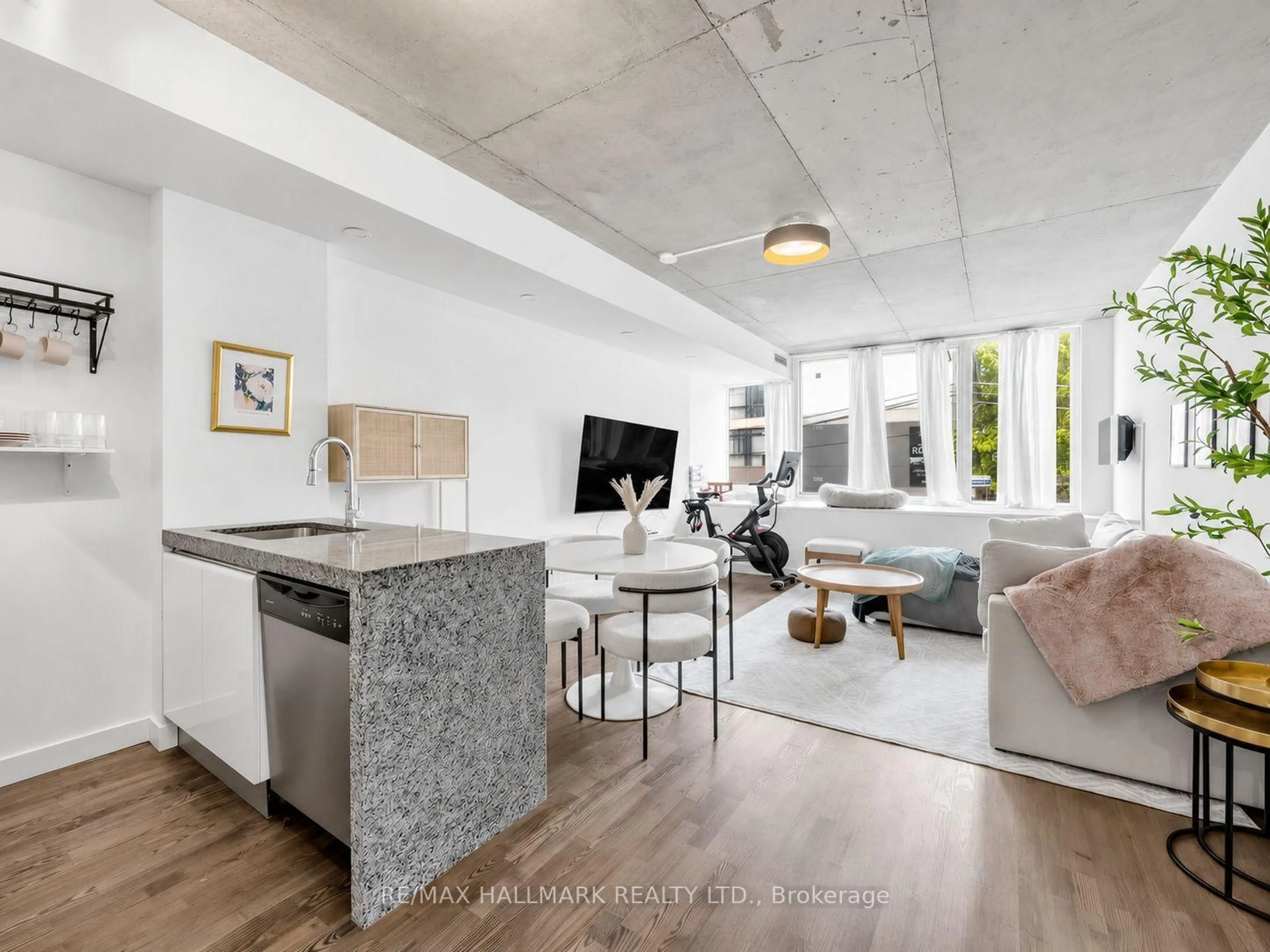 Open concept kitchen, unknown for 75 Portland St #213, Toronto Ontario M5V 2M9