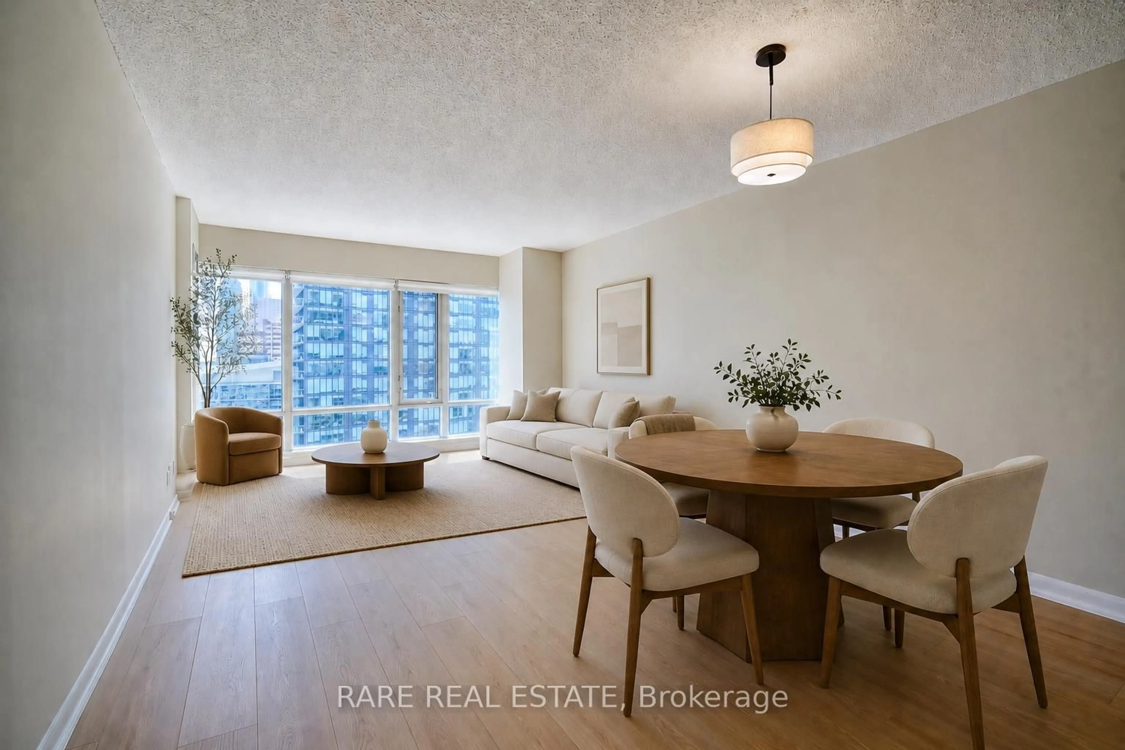 Living room with furniture, unknown for 210 Victoria St #3007, Toronto Ontario M5B 2R3
